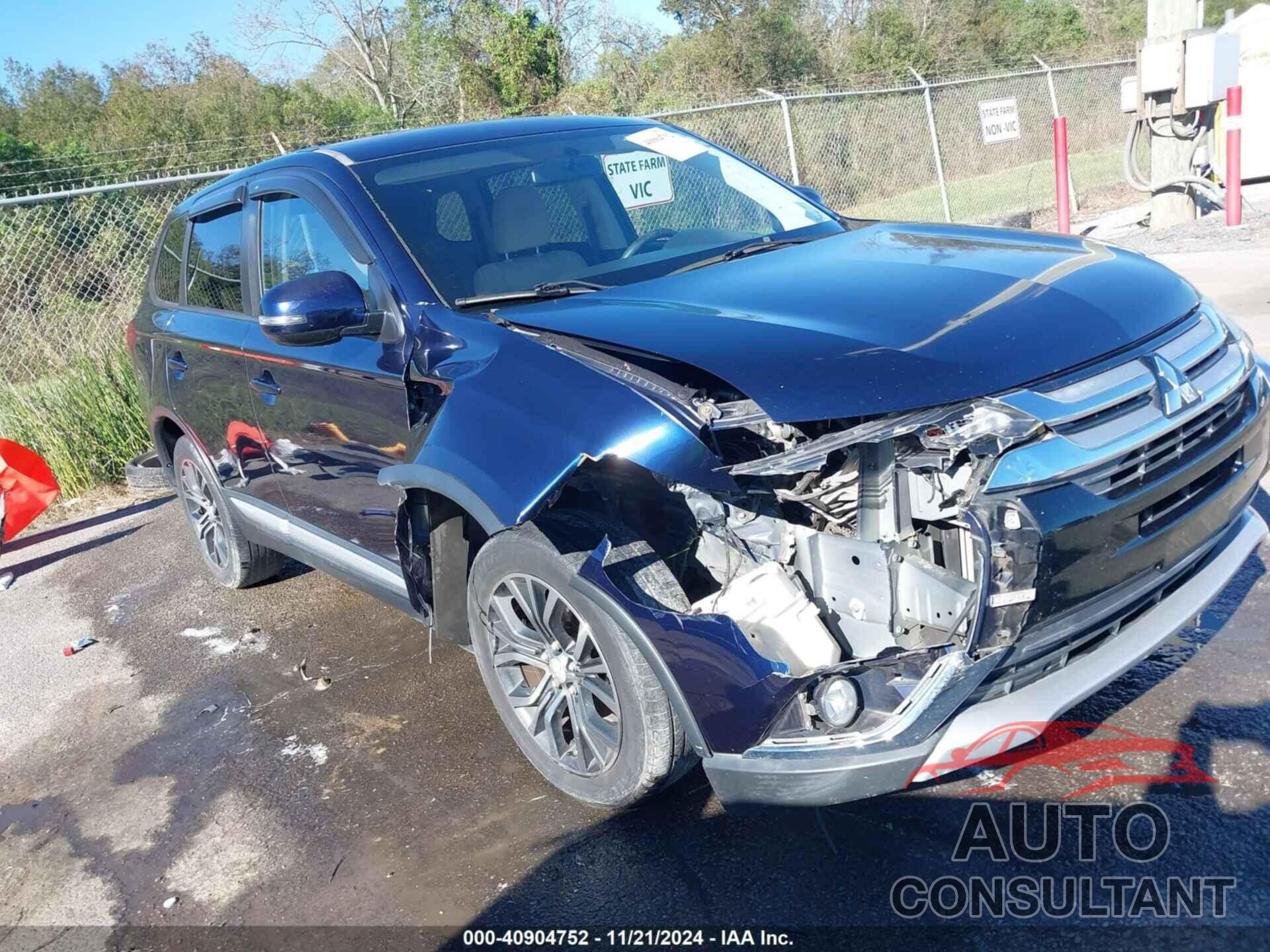 MITSUBISHI OUTLANDER 2016 - JA4AD3A31GZ037626