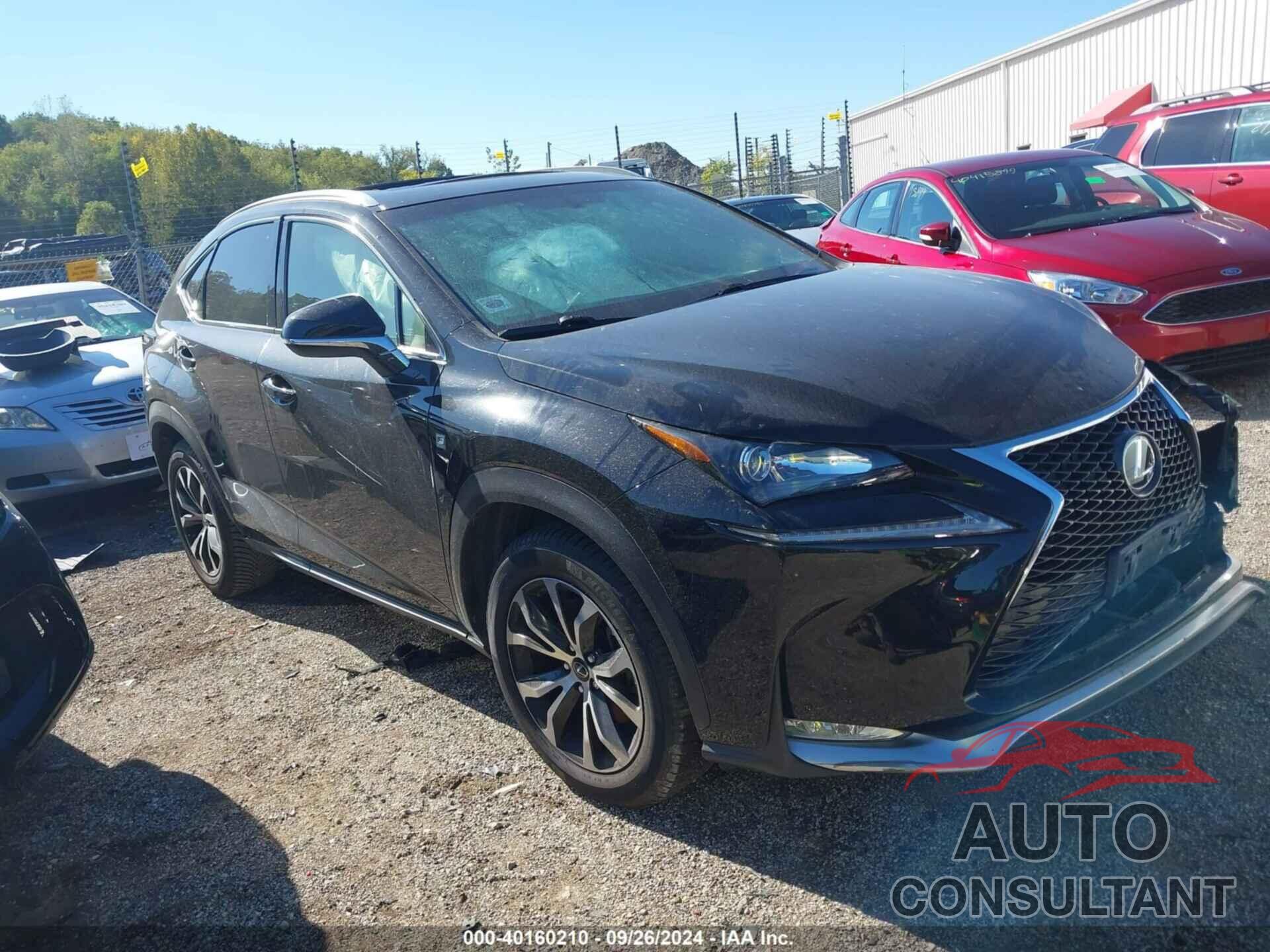 LEXUS NX 200T 2017 - JTJBARBZ8H2141823