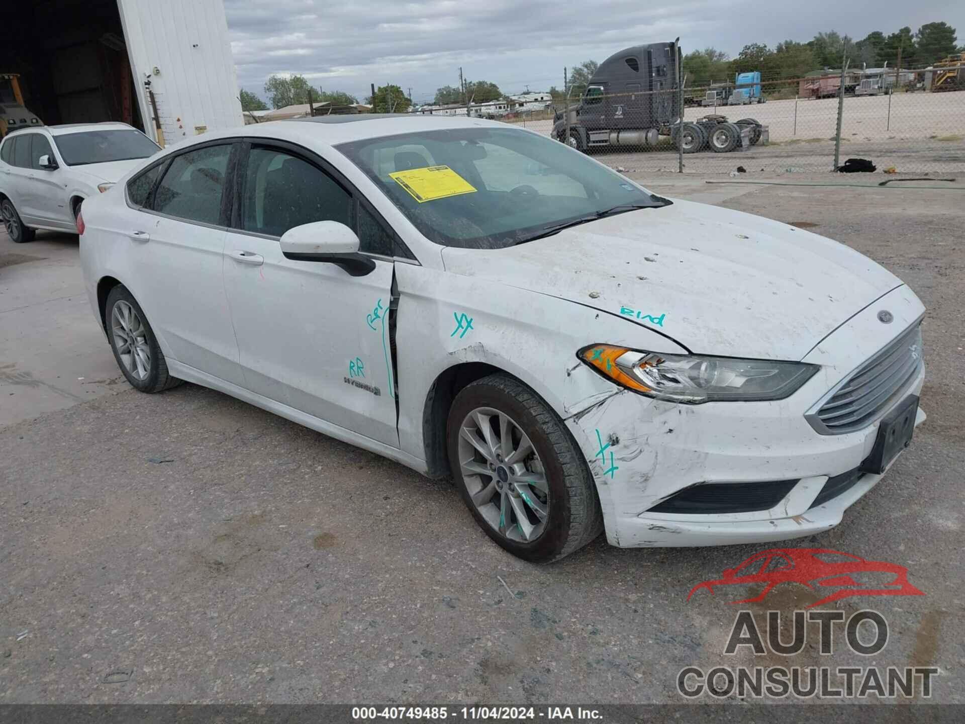 FORD FUSION HYBRID 2017 - 3FA6P0LU1HR182796