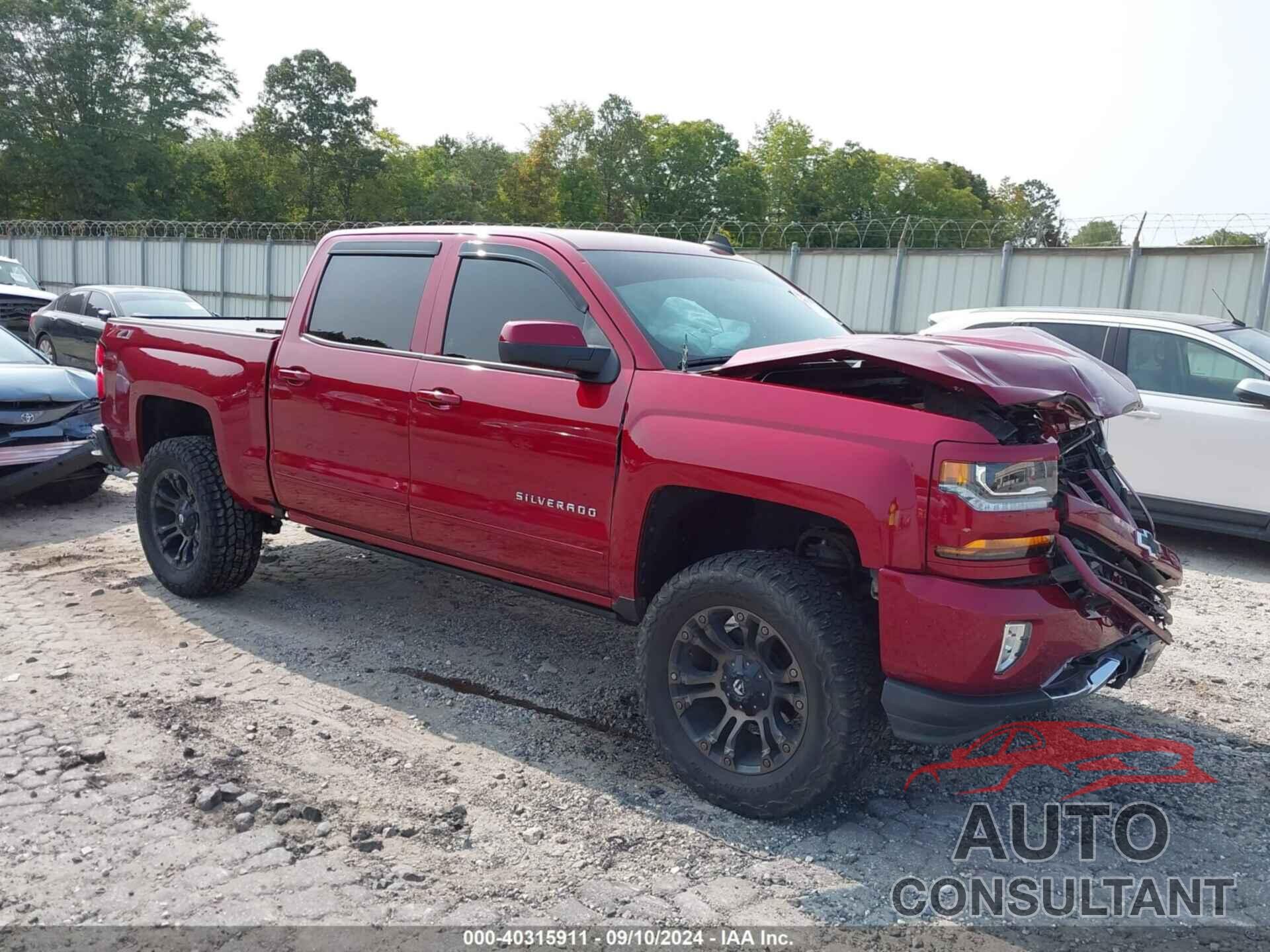 CHEVROLET SILVERADO 1500 2018 - 3GCUKRECXJG580972