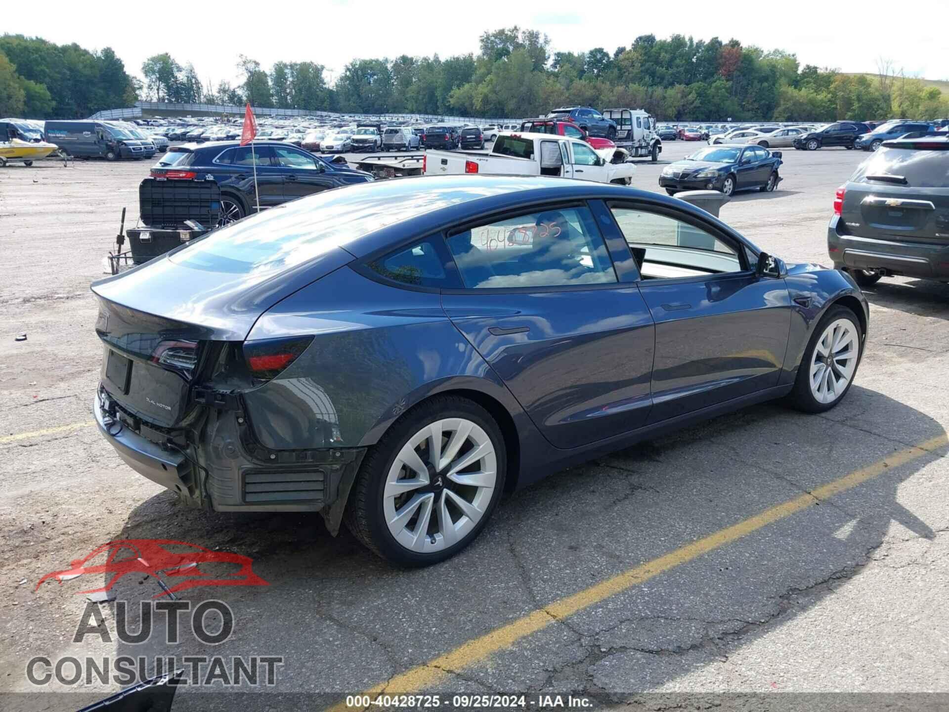 TESLA MODEL 3 2022 - 5YJ3E1EB5NF264967