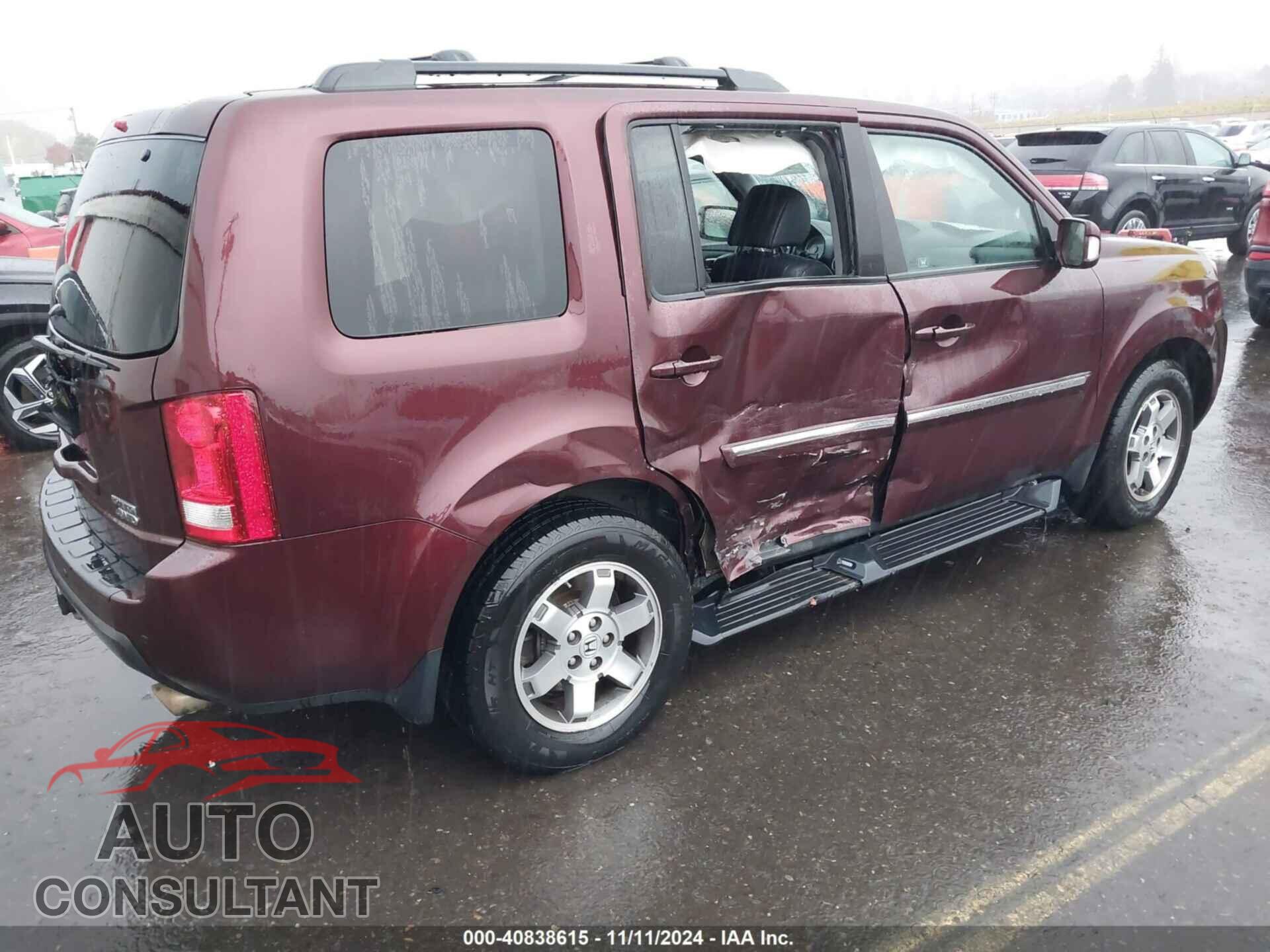 HONDA PILOT 2009 - 5FNYF48879B045311