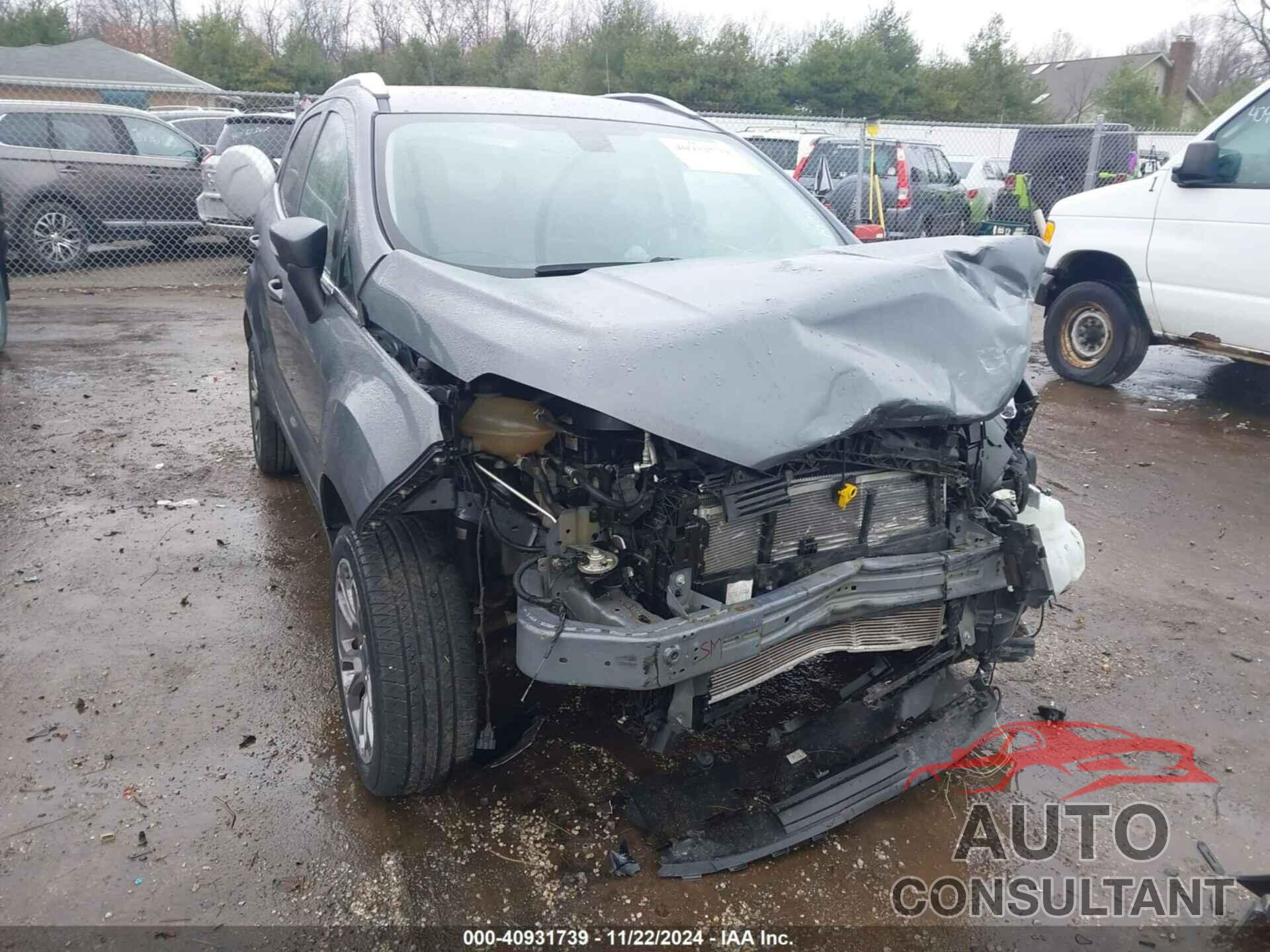 FORD ECOSPORT 2019 - MAJ6S3KL0KC251041