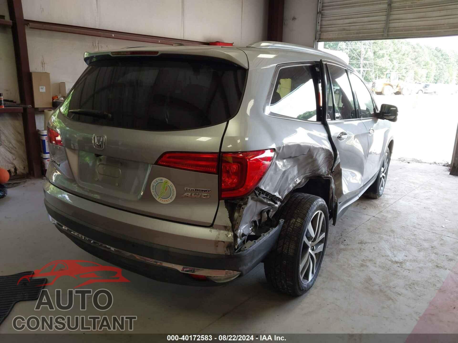 HONDA PILOT 2018 - 5FNYF6H96JB045986