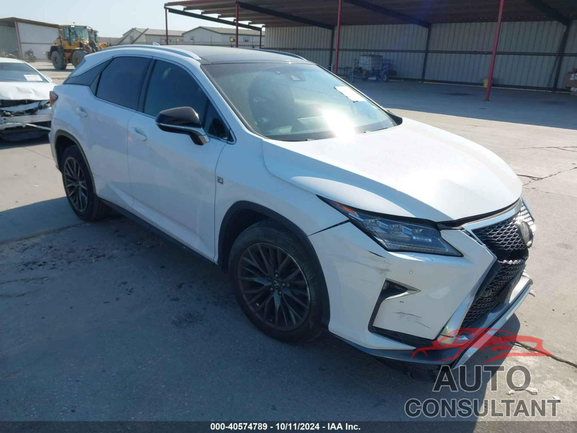 LEXUS RX 350 2017 - 2T2ZZMCA5HC076951