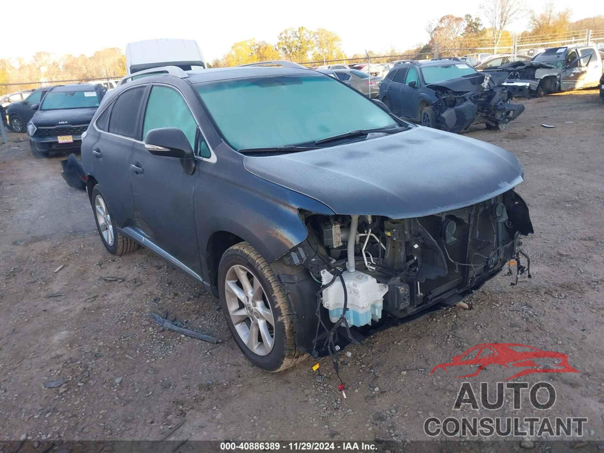 LEXUS RX 350 2010 - 2T2BK1BA2AC065935