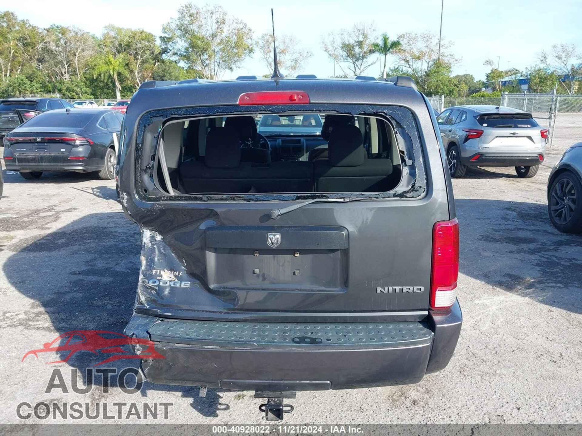 DODGE NITRO 2011 - 1D4PT4GK8BW535570