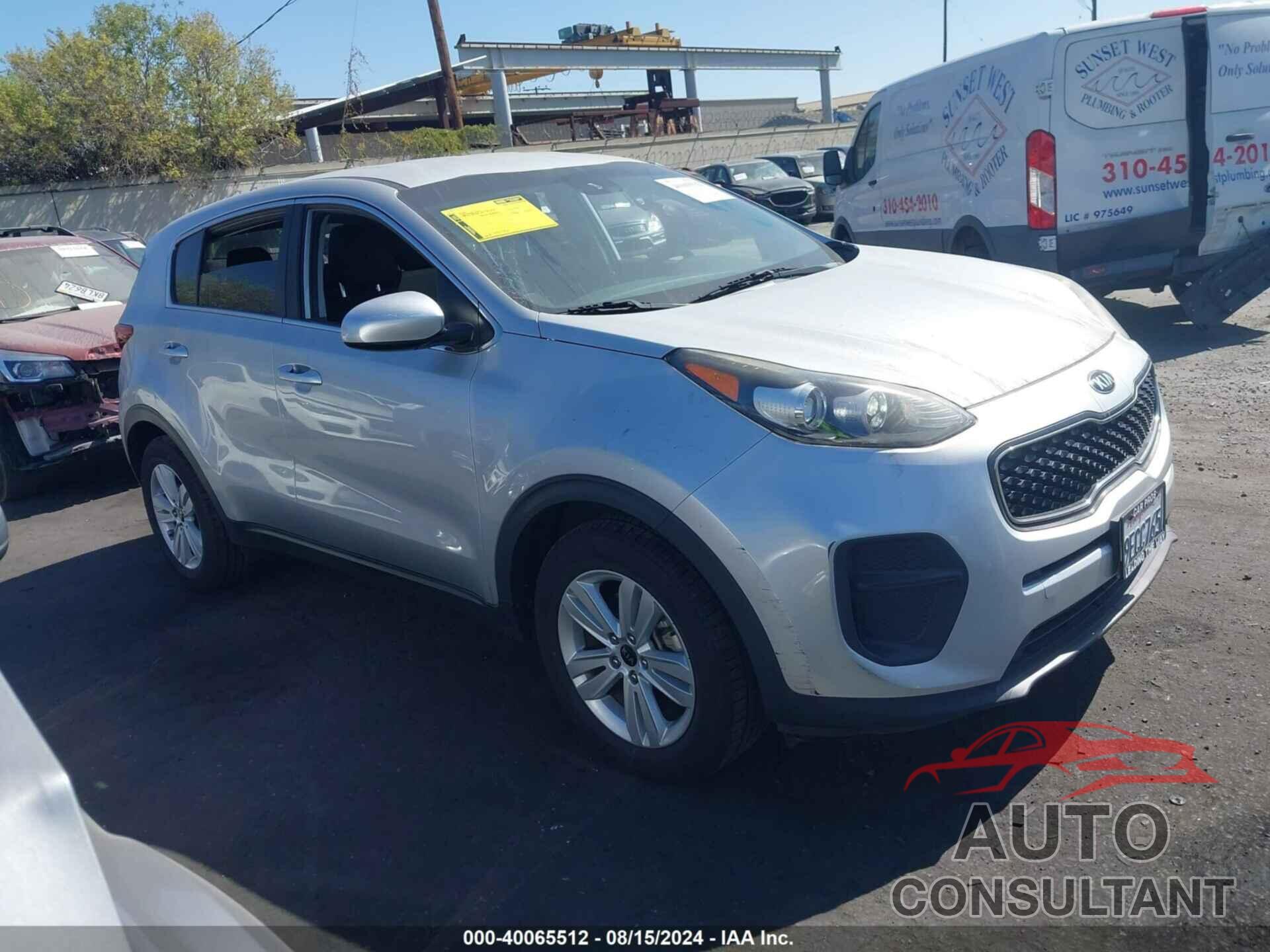 KIA SPORTAGE 2017 - KNDPM3AC5H7295810