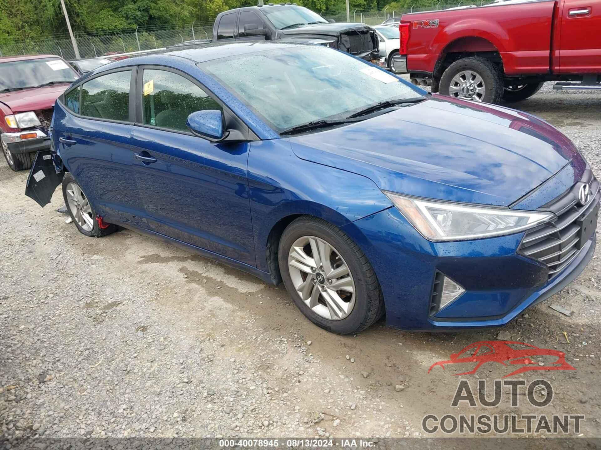 HYUNDAI ELANTRA 2019 - 5NPD84LF9KH417995