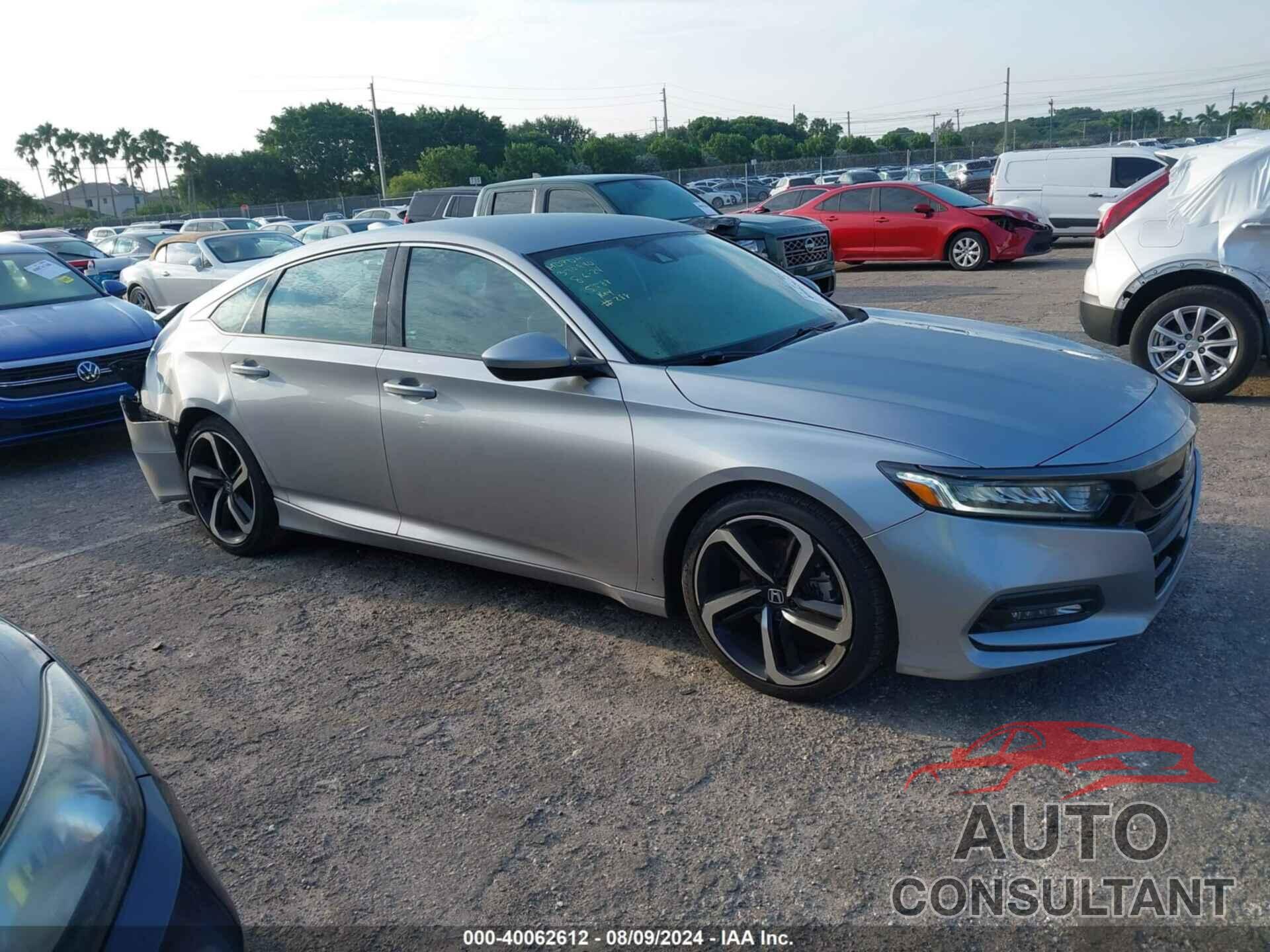 HONDA ACCORD 2018 - 1HGCV1F38JA265588