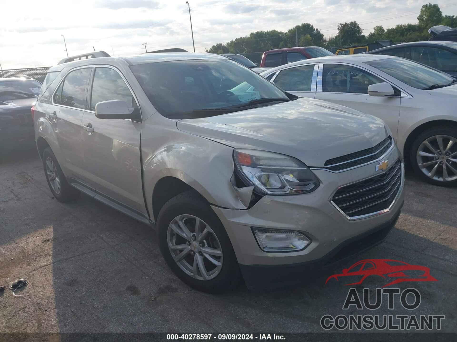 CHEVROLET EQUINOX 2016 - 2GNALCEK9G1168586