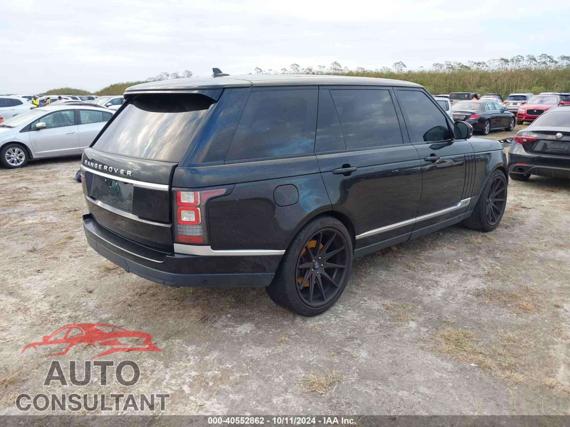 LAND ROVER RANGE ROVER 2016 - SALGS3EF0GA284282