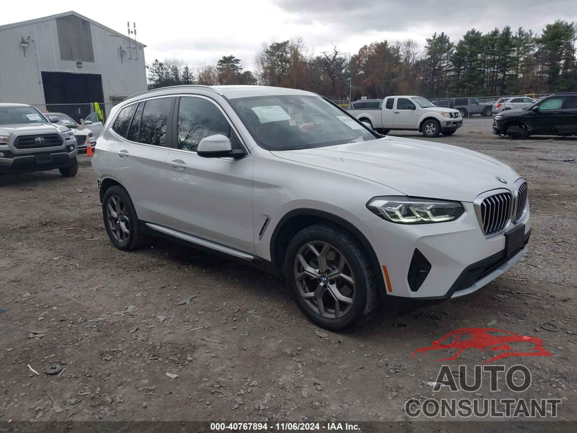 BMW X3 2022 - 5UX53DP09N9K59517