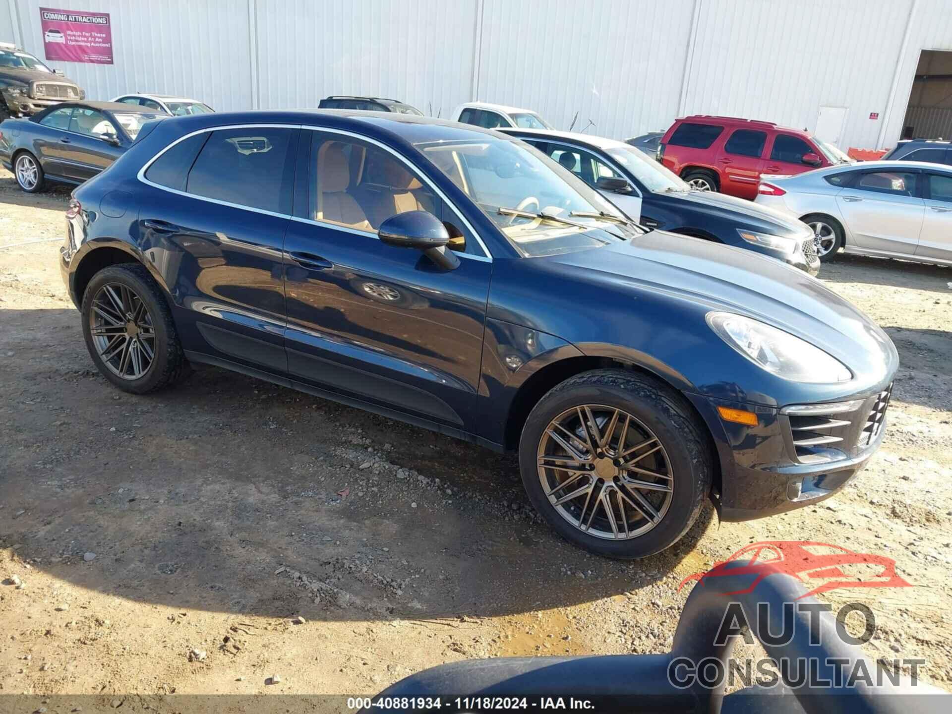 PORSCHE MACAN 2016 - WP1AB2A54GLB43660