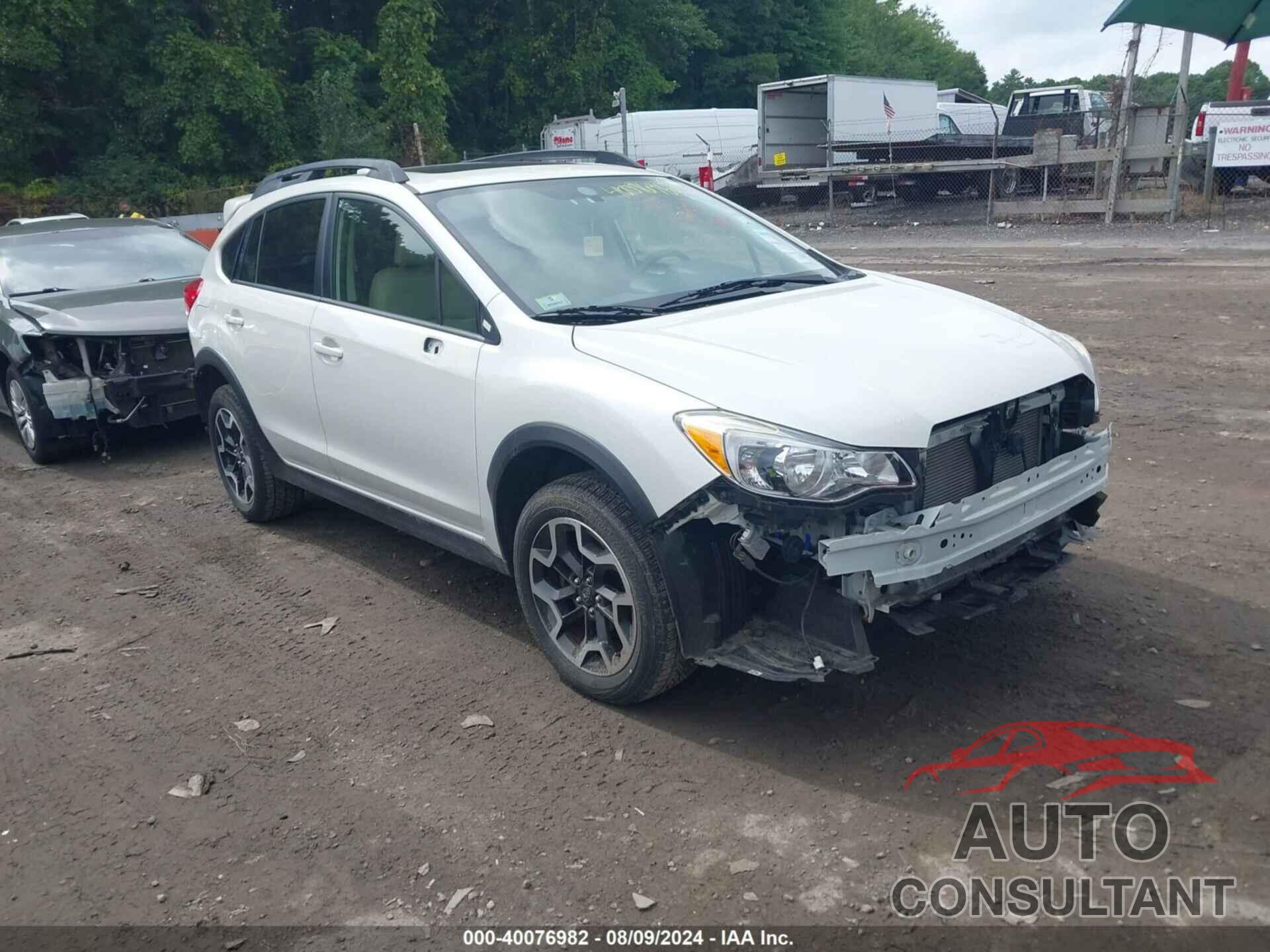 SUBARU CROSSTREK 2016 - JF2GPALC4GH216484