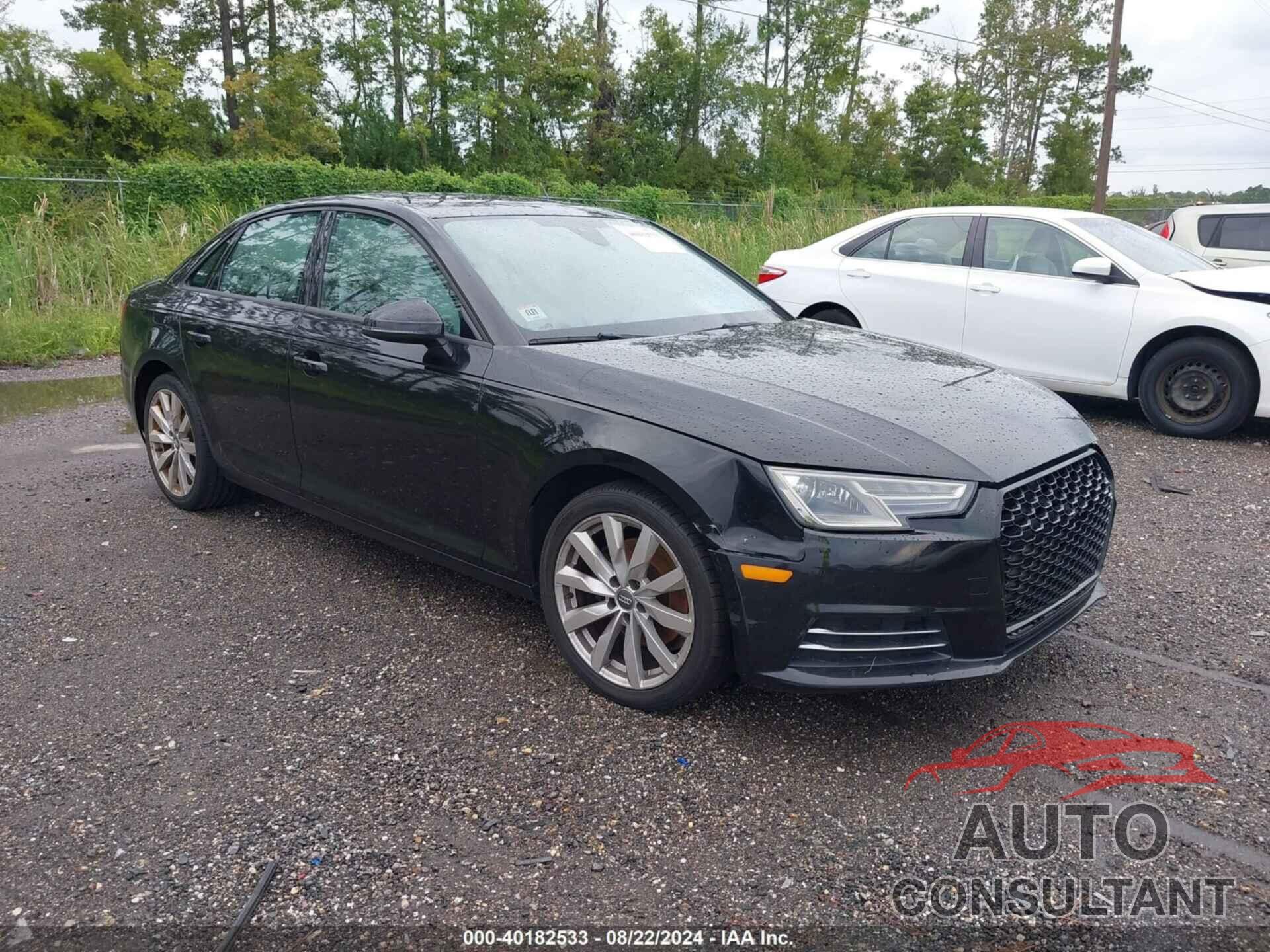 AUDI A4 2017 - WAUGMAF4XHA177807