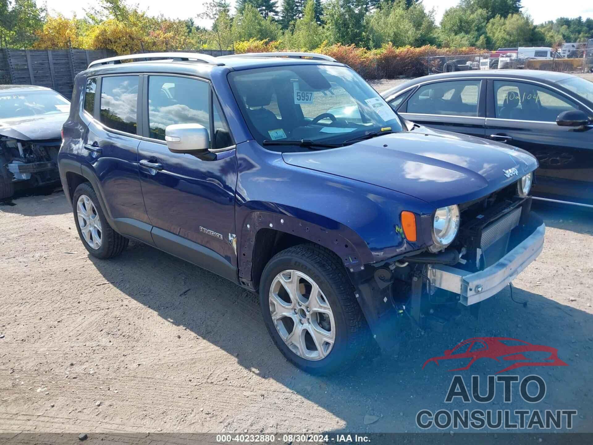 JEEP RENEGADE 2018 - ZACCJBDB8JPH34592