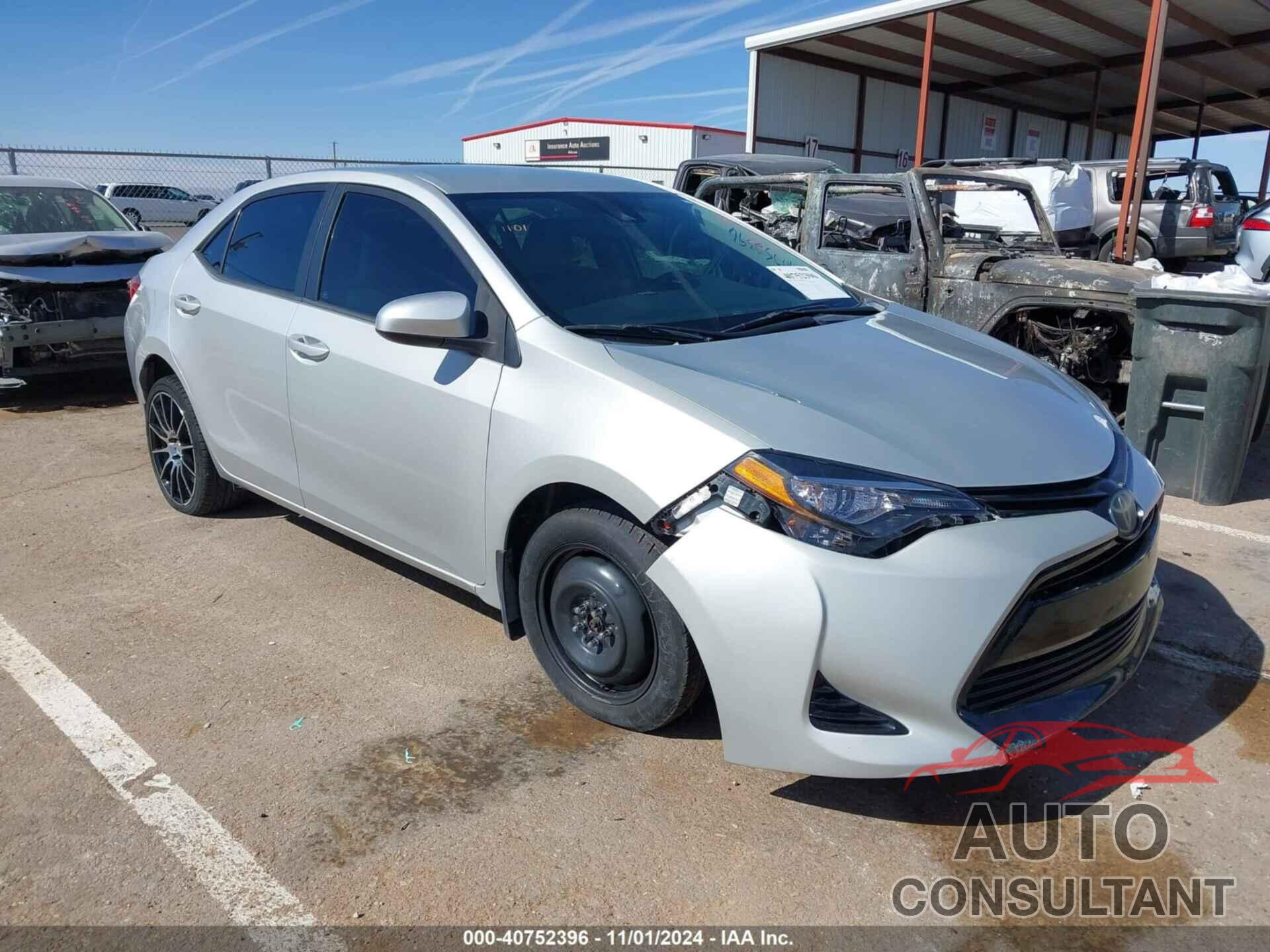 TOYOTA COROLLA 2019 - 5YFBURHE1KP876330