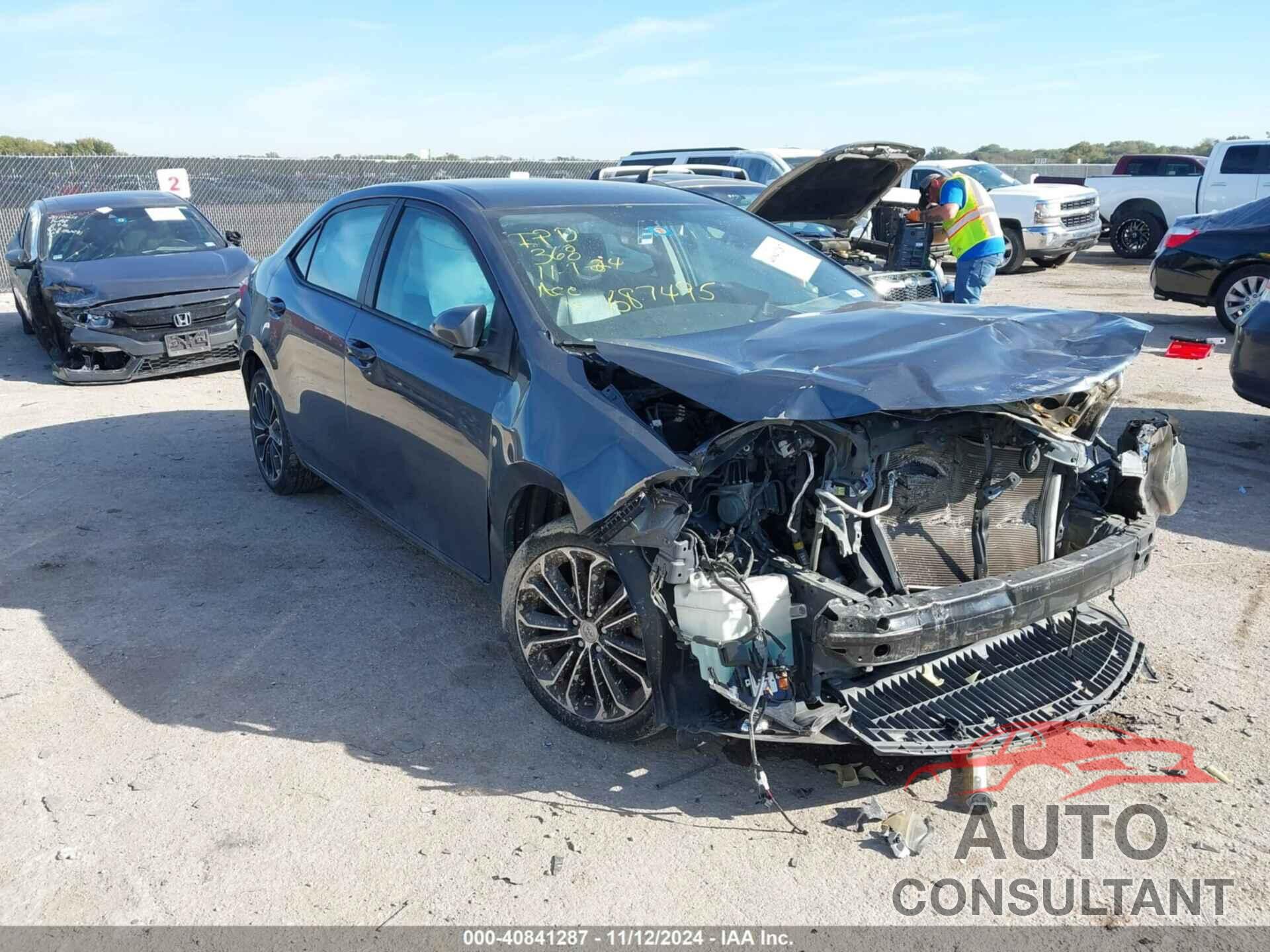 TOYOTA COROLLA 2014 - 2T1BURHEXEC103716