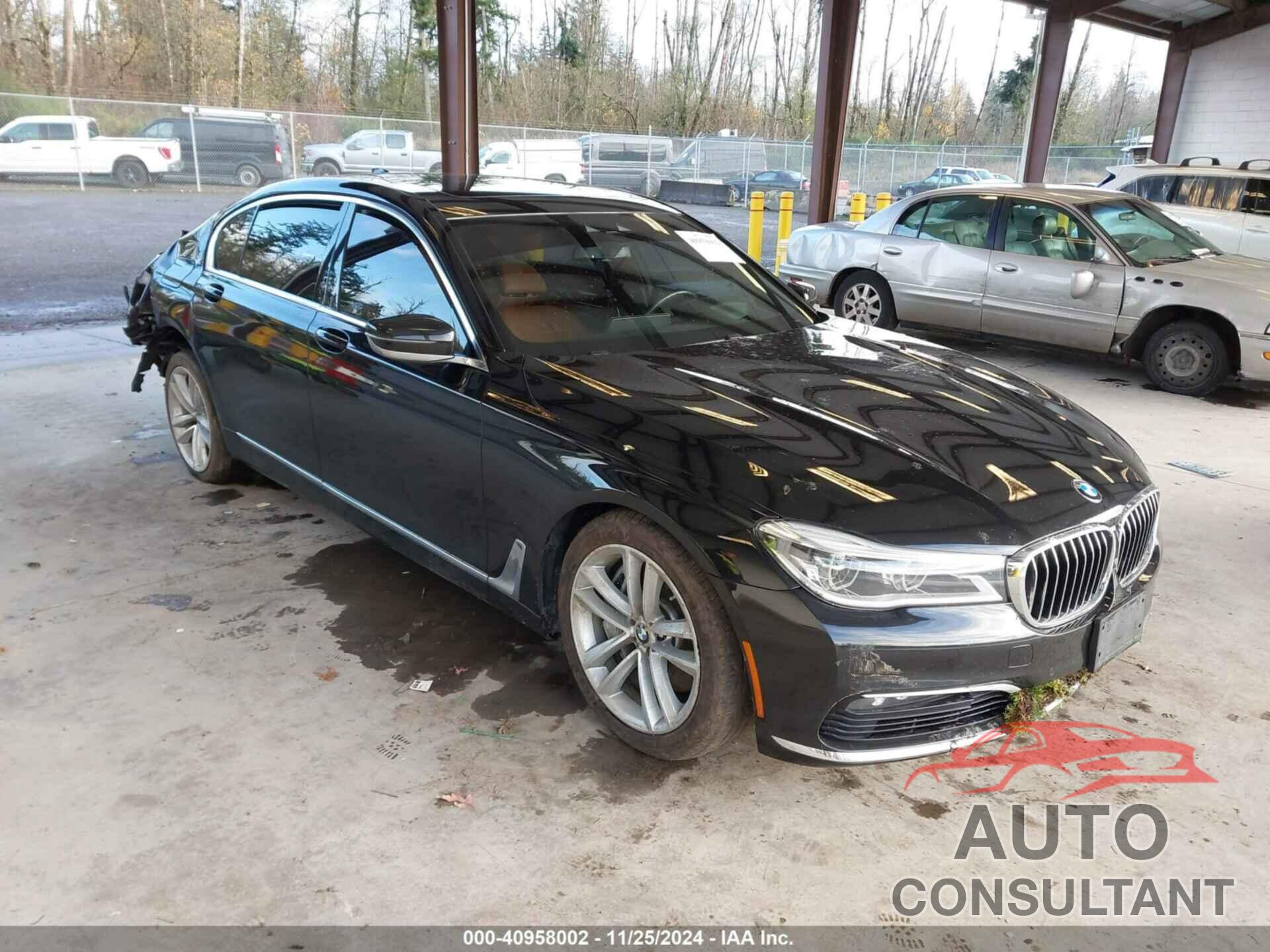 BMW 750I 2016 - WBA7F2C53GG416364