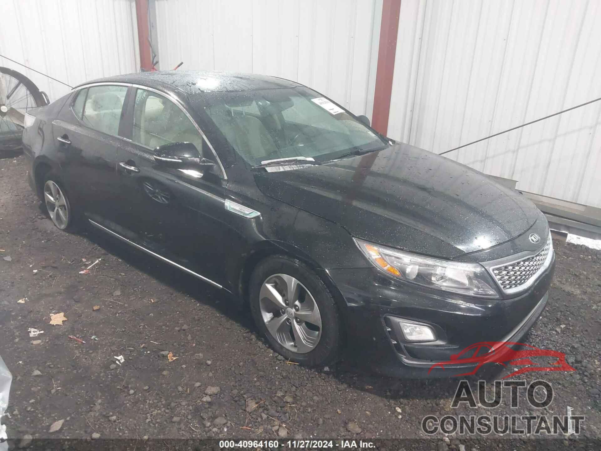 KIA OPTIMA HYBRID 2014 - KNAGM4AD2E5064141