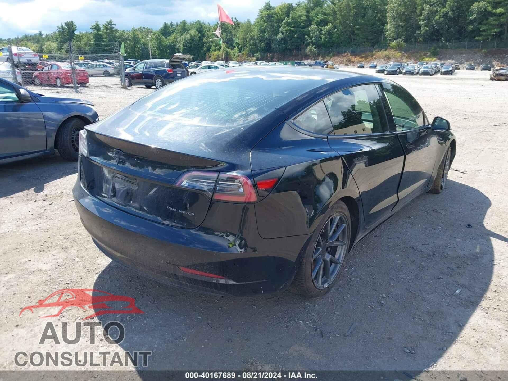 TESLA MODEL 3 2018 - 5YJ3E1EB0JF113609