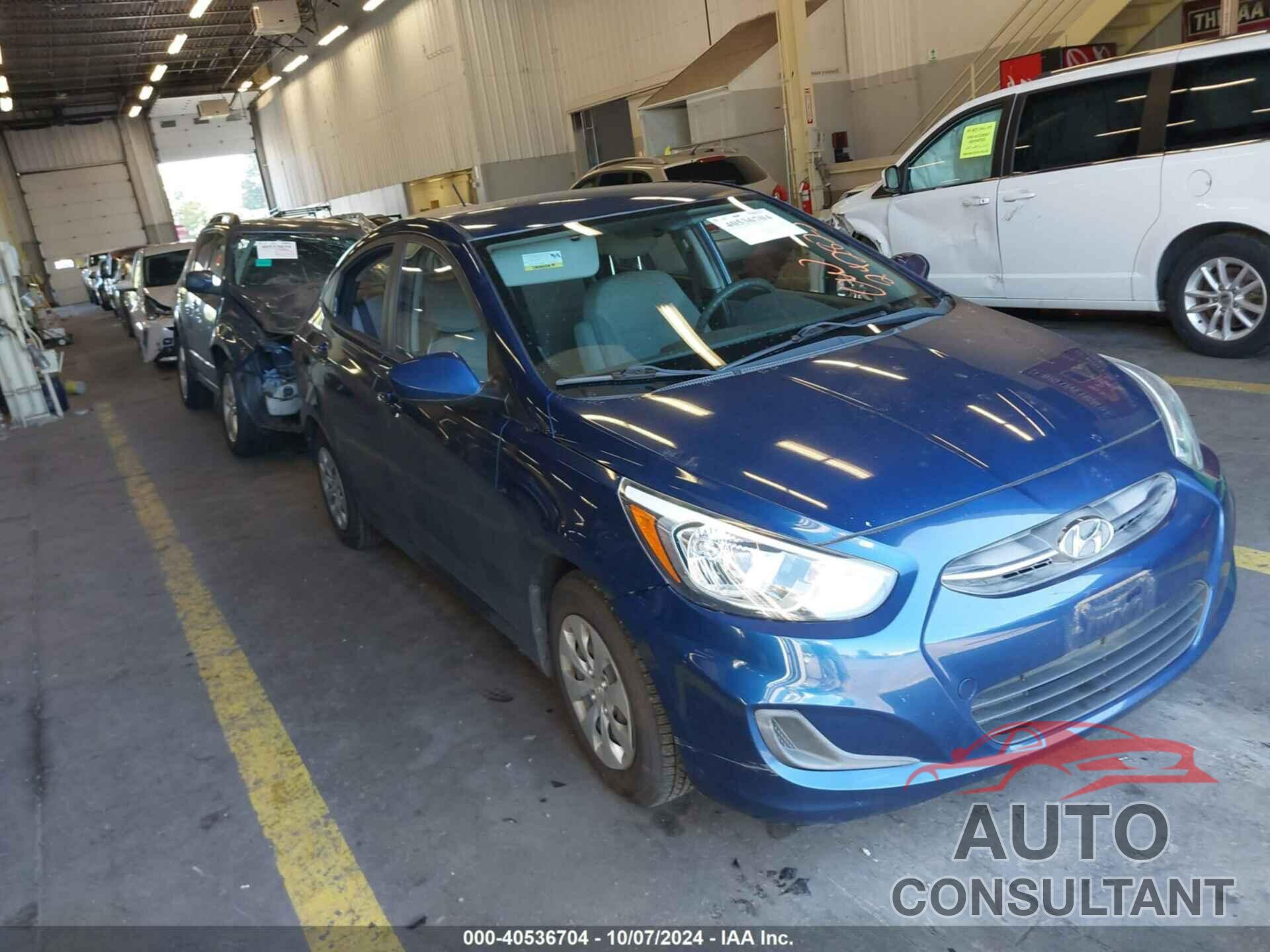 HYUNDAI ACCENT 2016 - KMHCT4AE1GU105554