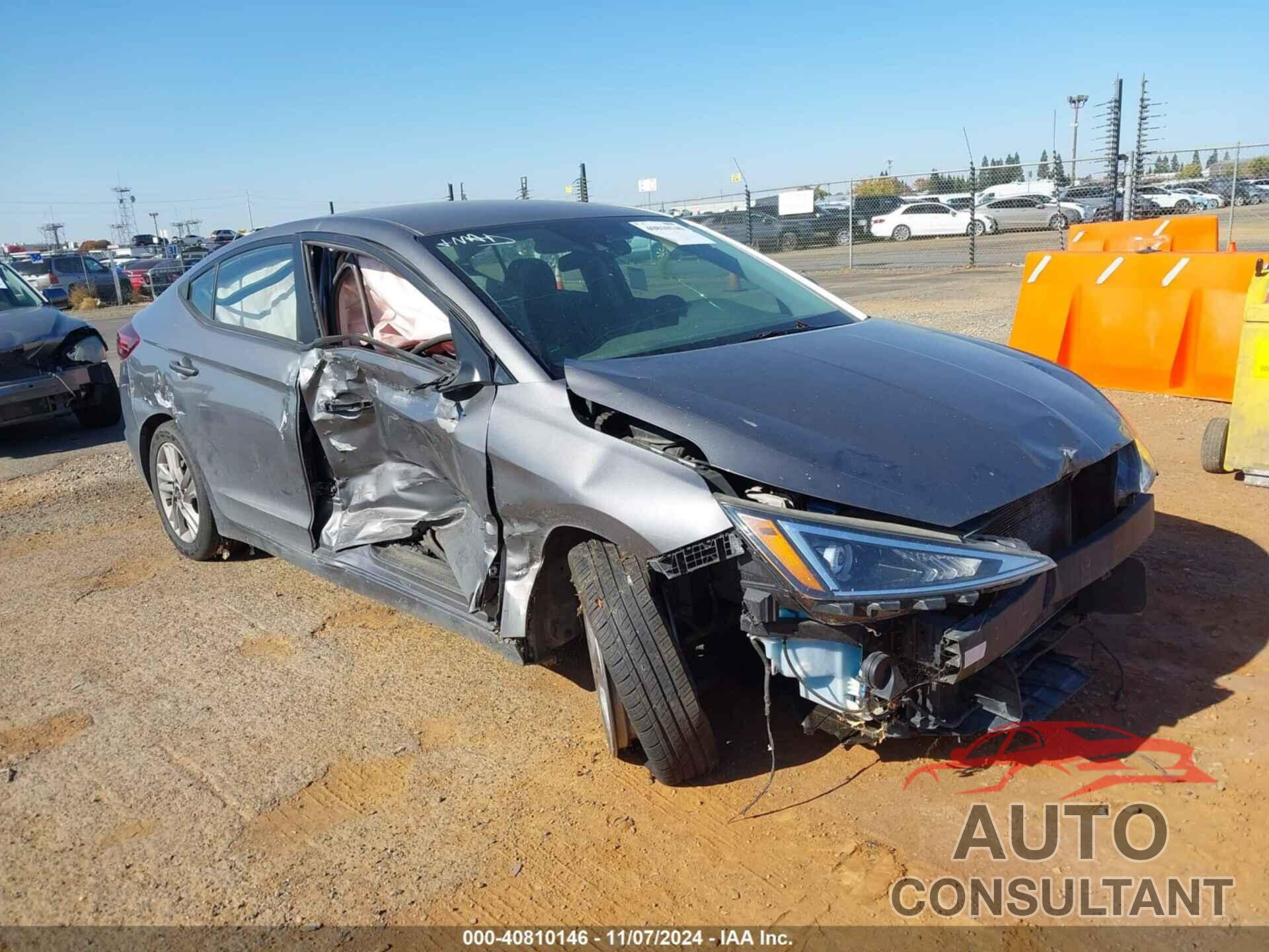 HYUNDAI ELANTRA 2020 - 5NPD84LF6LH540560