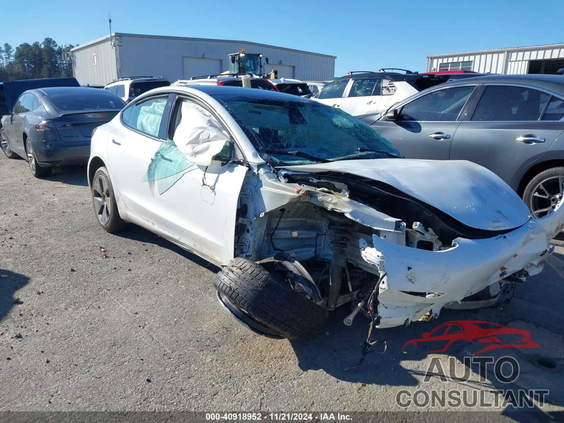 TESLA MODEL 3 2022 - 5YJ3E1EB7NF334002
