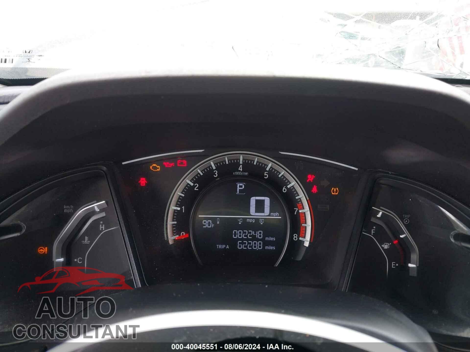 HONDA CIVIC 2018 - 19XFC2F59JE008980