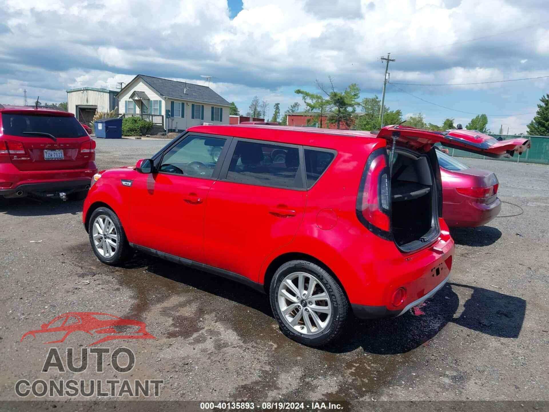 KIA SOUL 2017 - KNDJP3A53H7425811