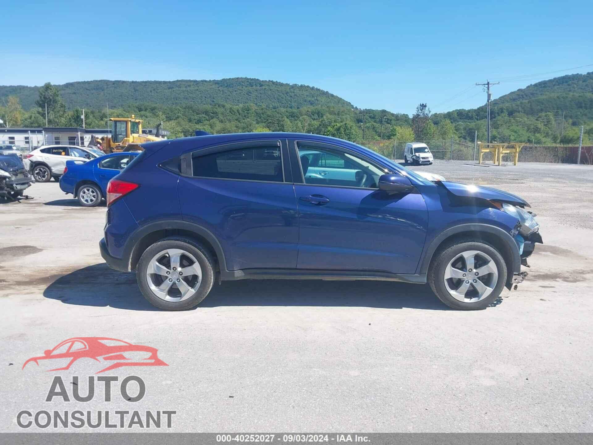 HONDA HR-V 2017 - 3CZRU6H5XHM710542