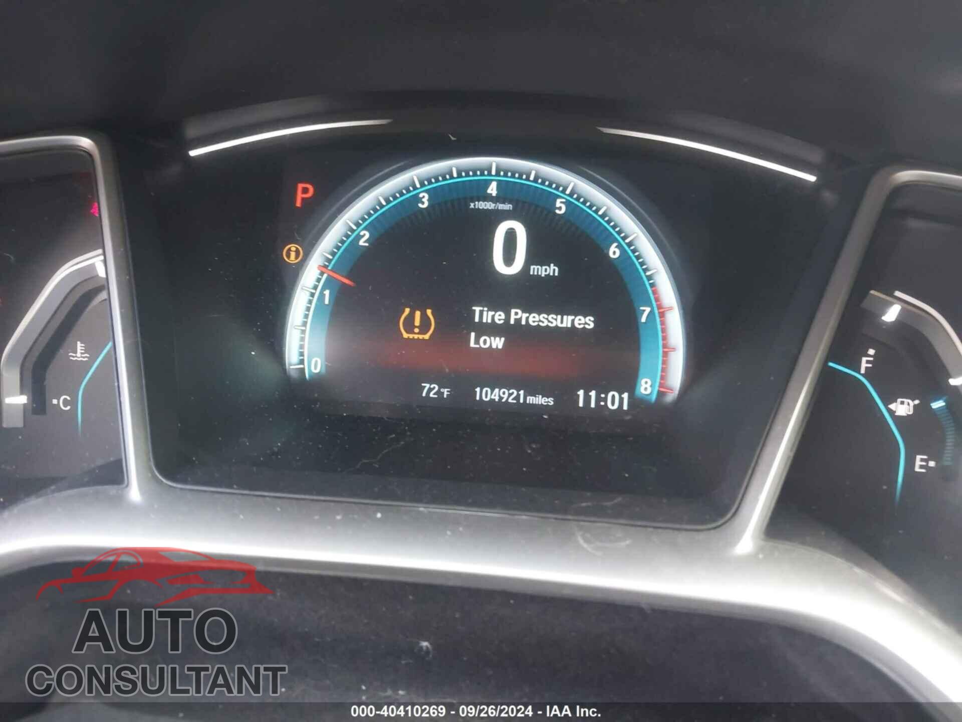 HONDA CIVIC 2016 - 19XFC2F78GE086726