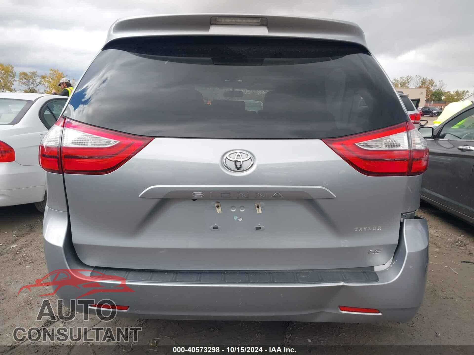 TOYOTA SIENNA 2017 - 5TDKZ3DC6HS897614