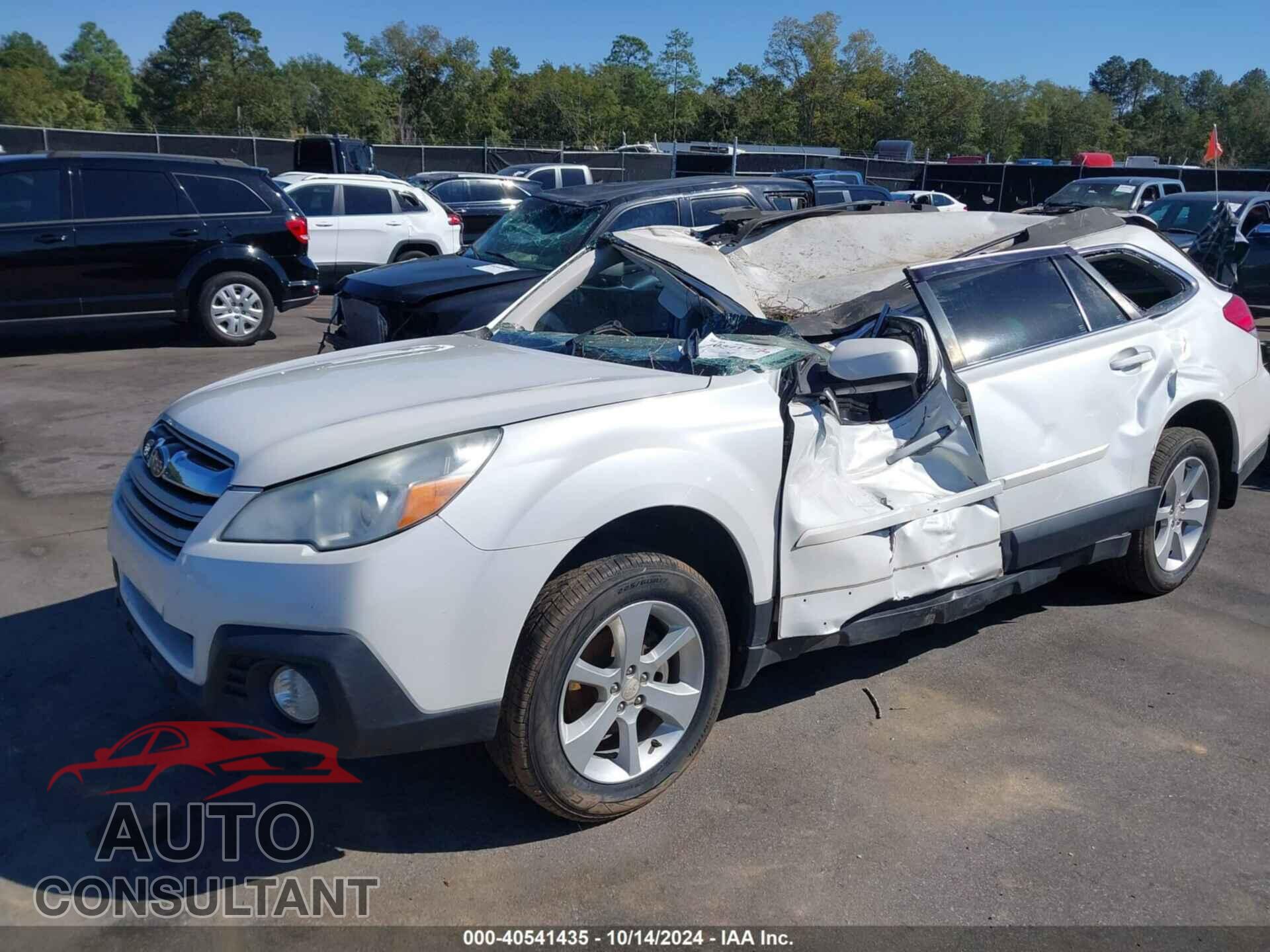 SUBARU OUTBACK 2013 - 4S4BRCCC8D3272298