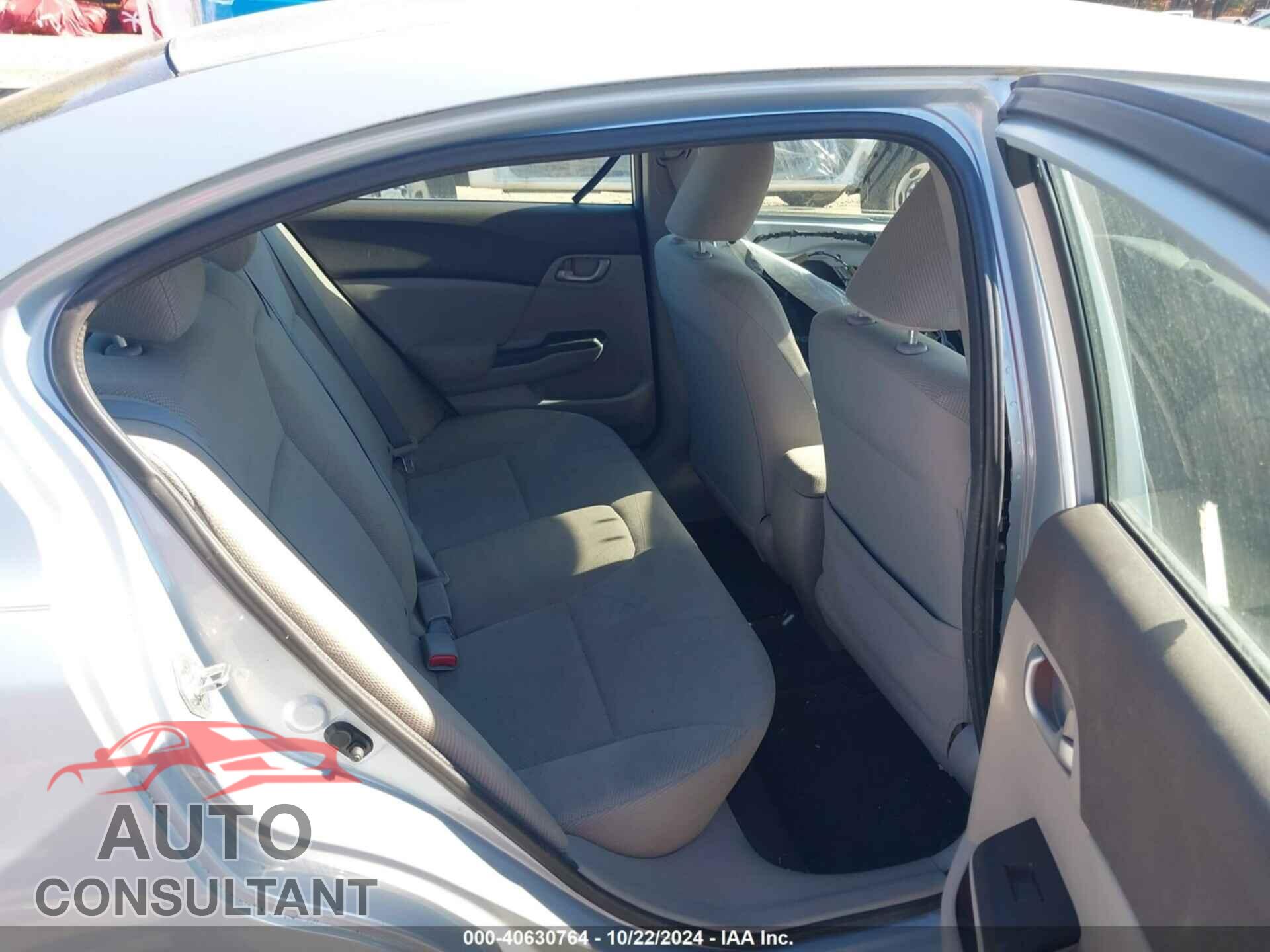 HONDA CIVIC 2012 - 19XFB2F56CE085375