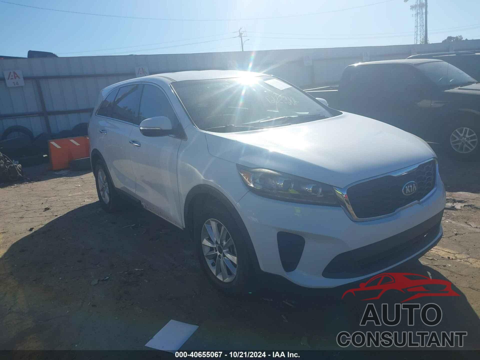 KIA SORENTO 2019 - 5XYPG4A51KG485225