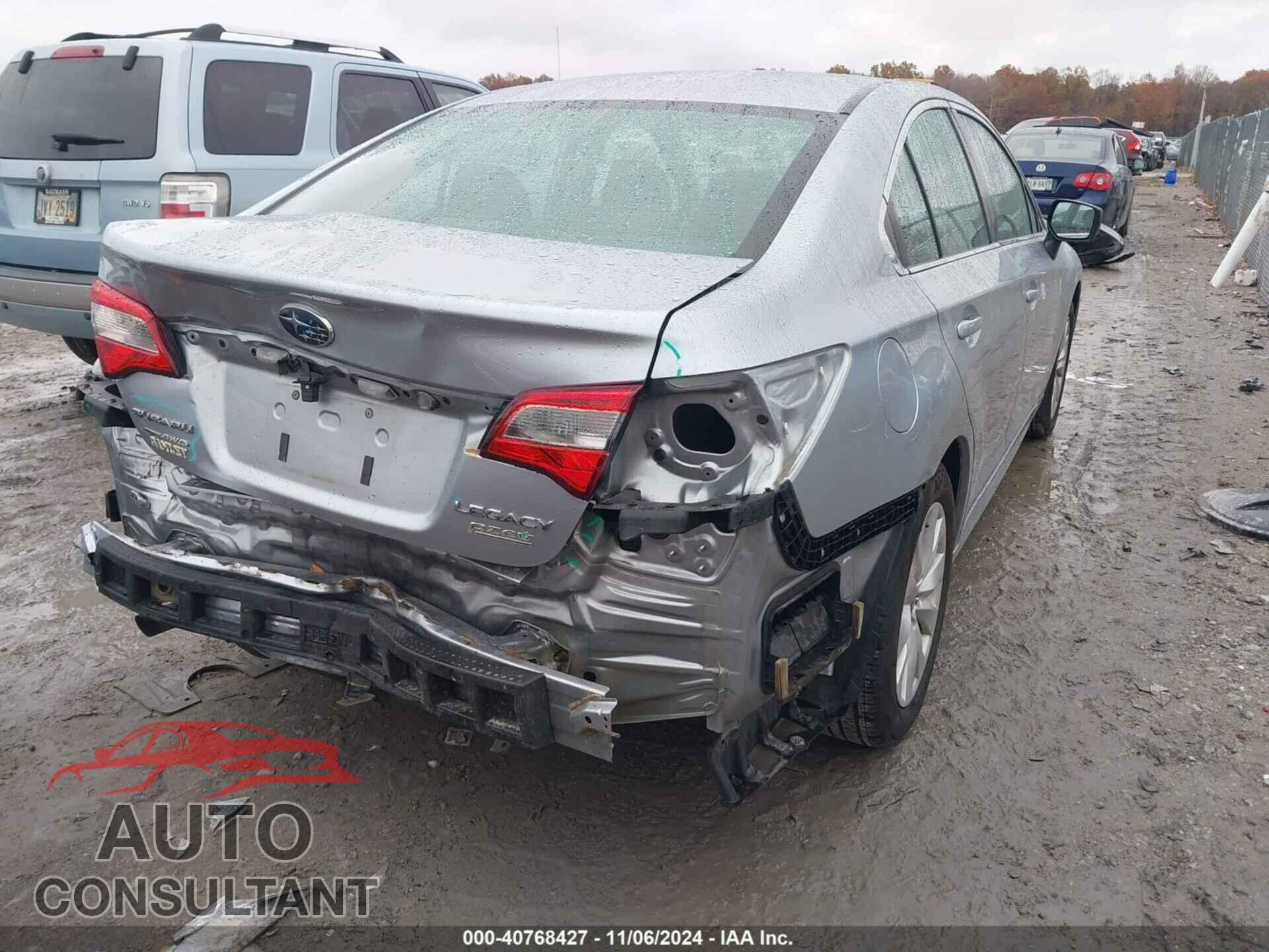 SUBARU LEGACY 2017 - 4S3BNAB61H3019250