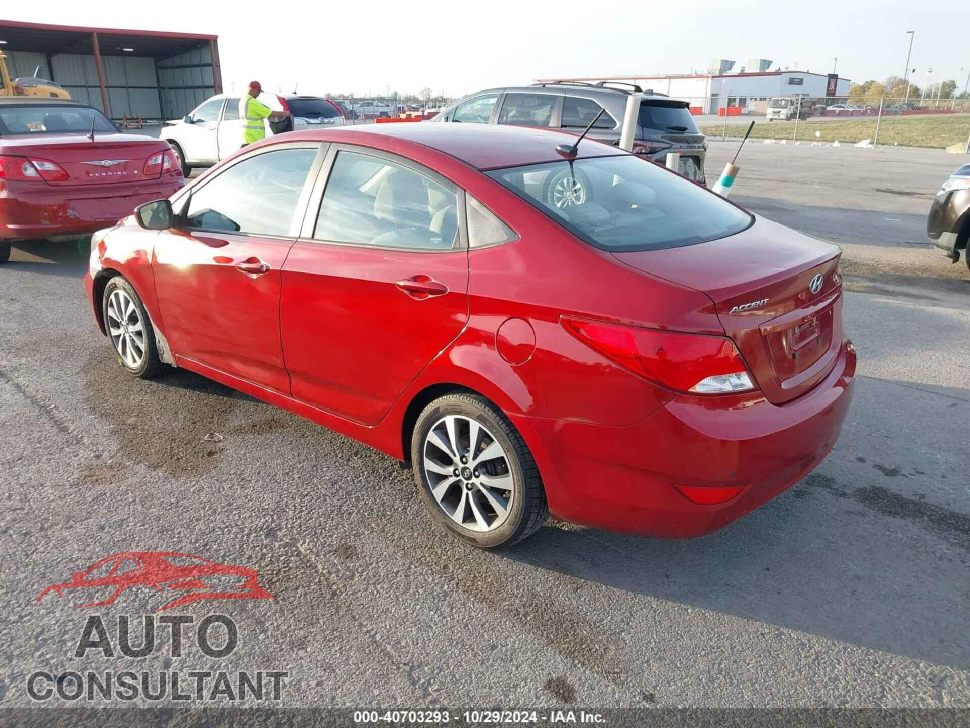 HYUNDAI ACCENT 2017 - KMHCT4AE3HU370588