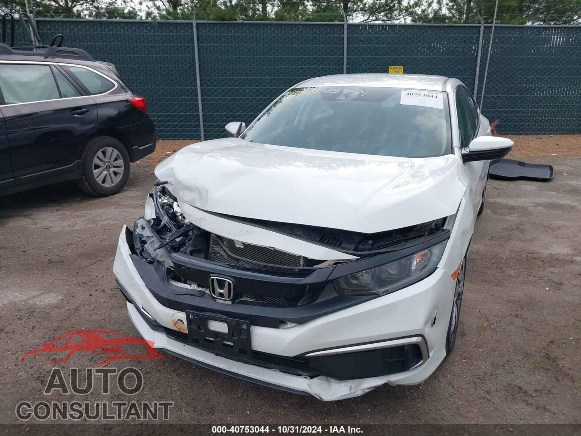 HONDA CIVIC 2019 - 2HGFC2F66KH560758