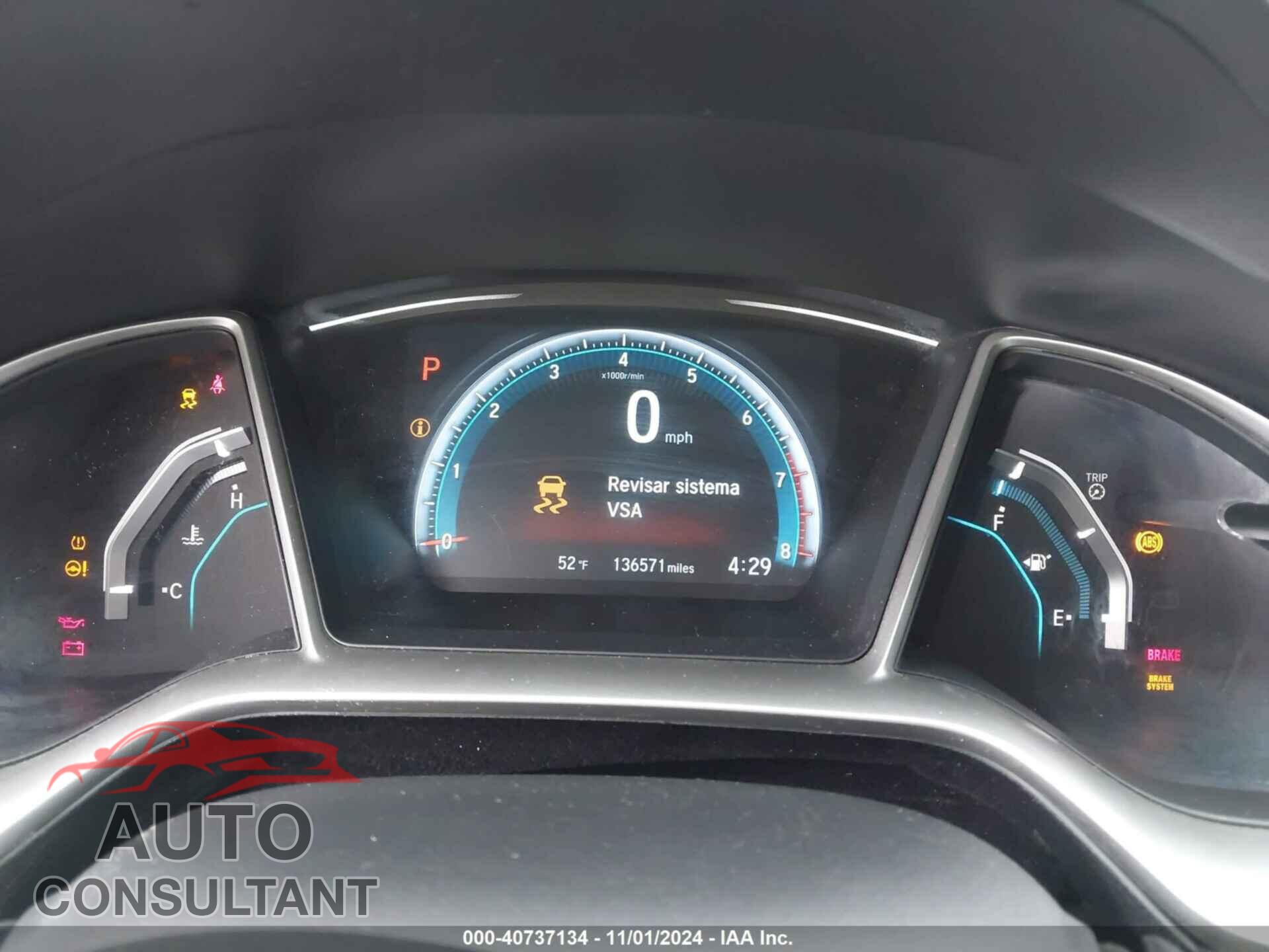 HONDA CIVIC 2016 - 19XFC2F75GE020652
