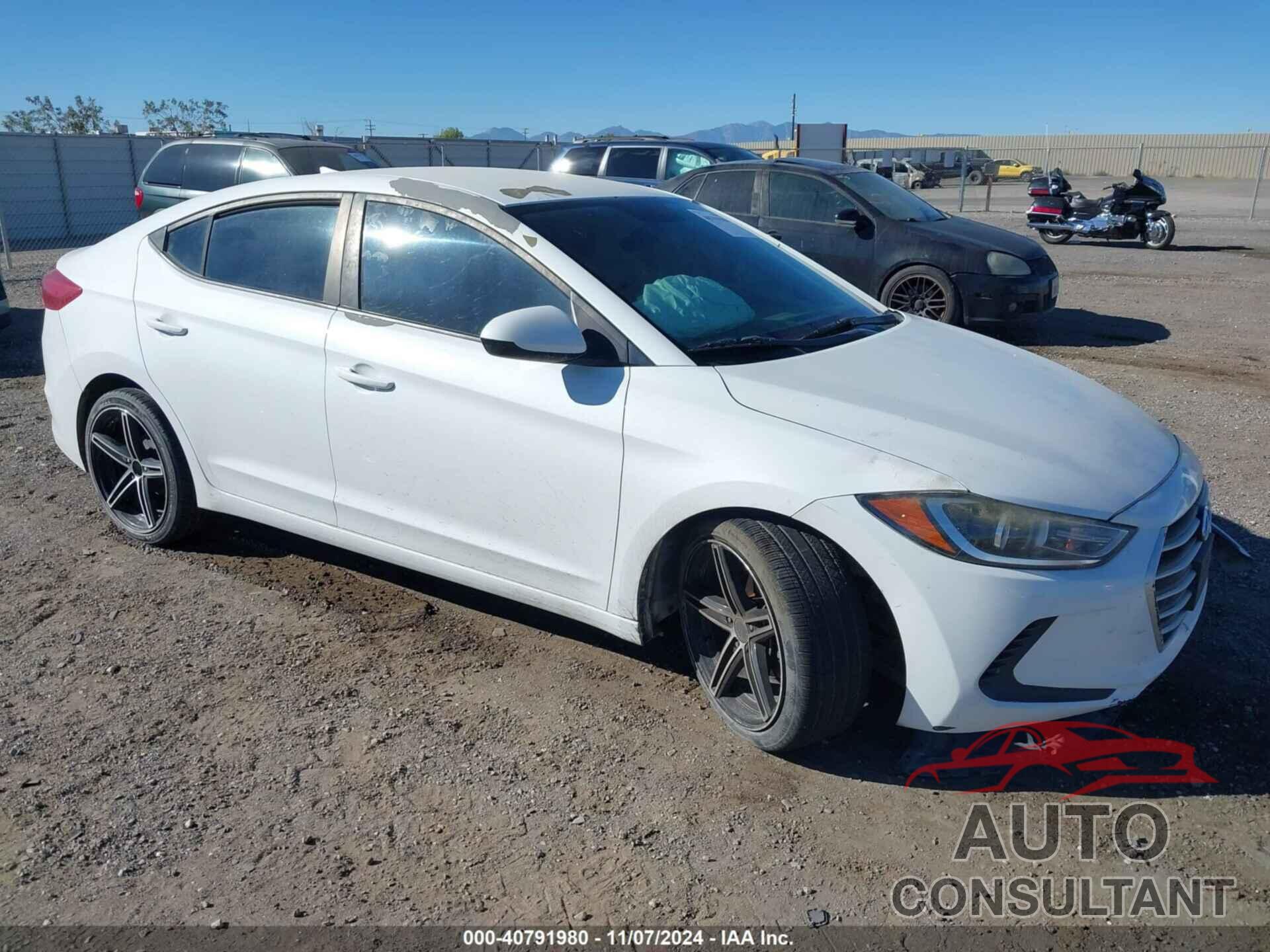 HYUNDAI ELANTRA 2017 - 5NPD74LF7HH172190