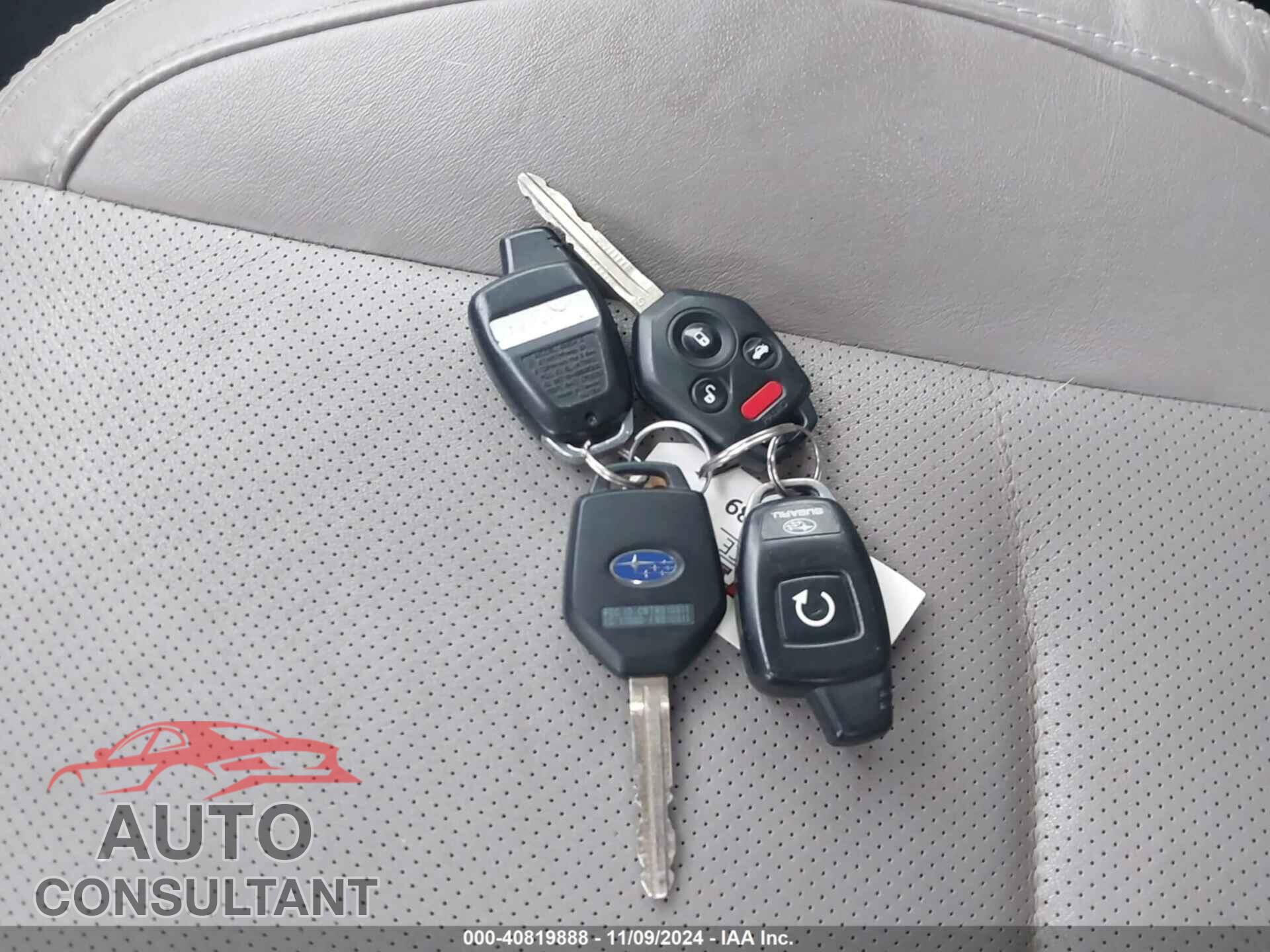 SUBARU FORESTER 2017 - JF2SJALC1HH510552