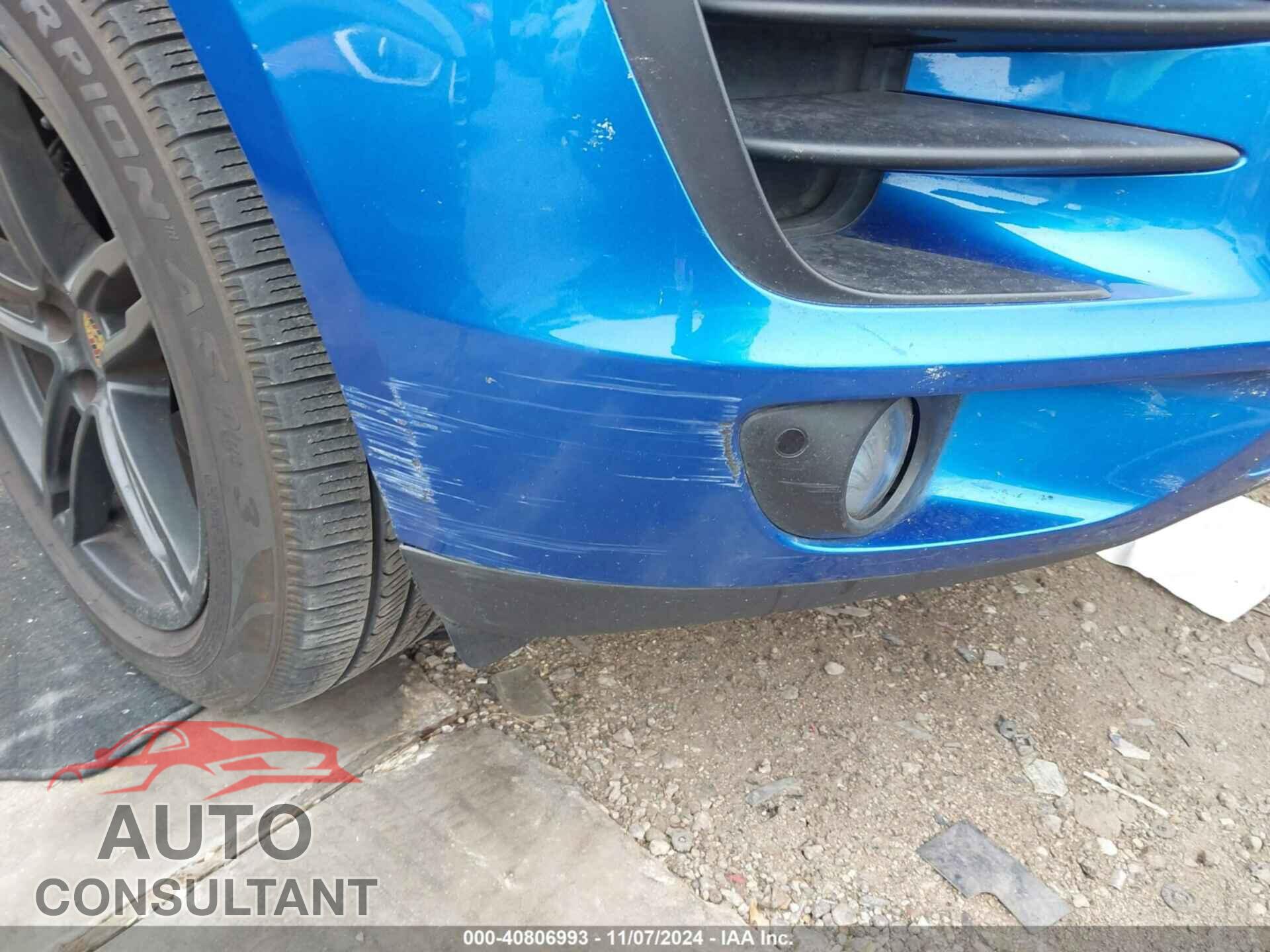 PORSCHE MACAN 2017 - WP1AA2A57HLB82909