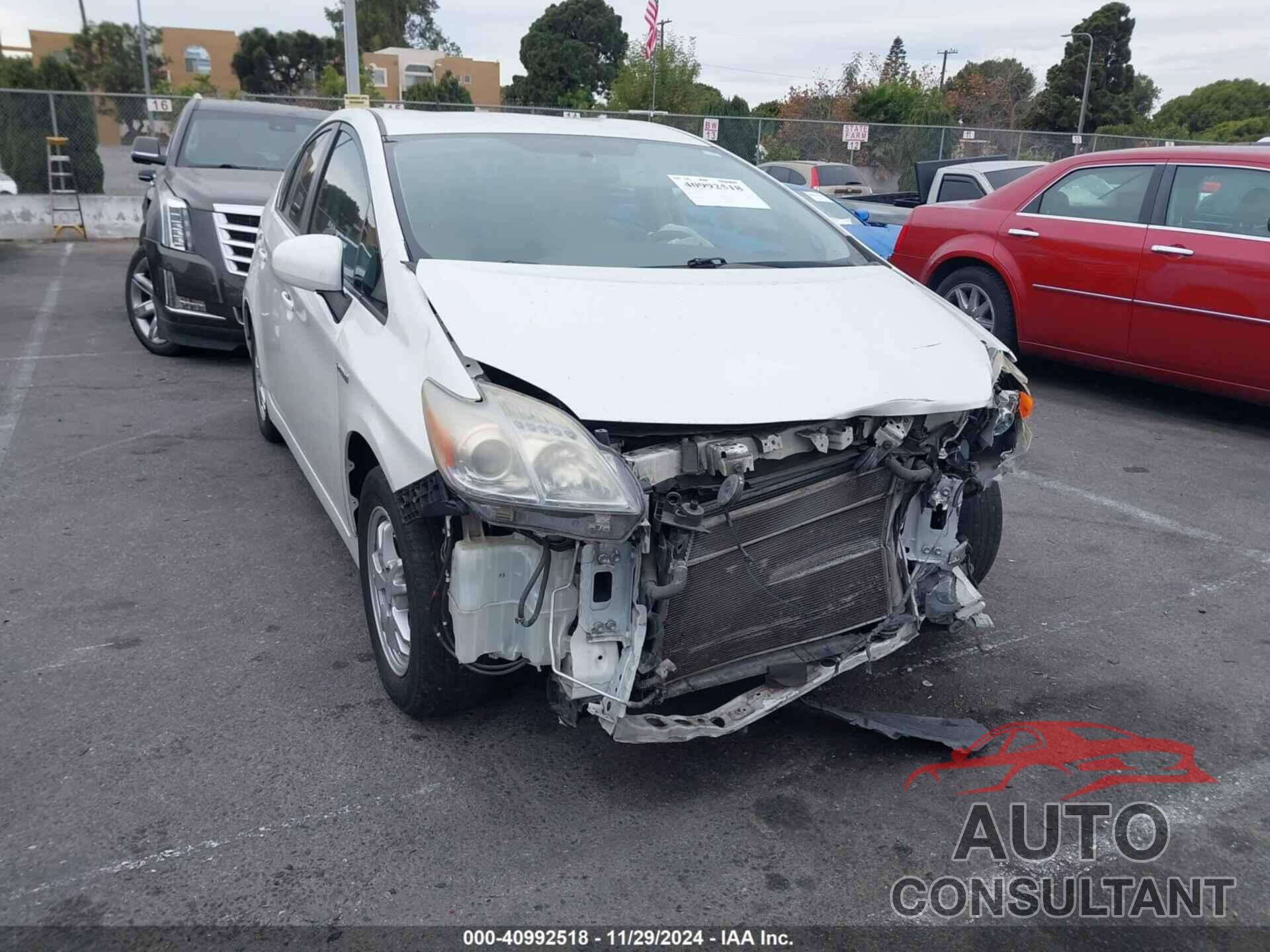 TOYOTA PRIUS 2010 - JTDKN3DU1A1016549