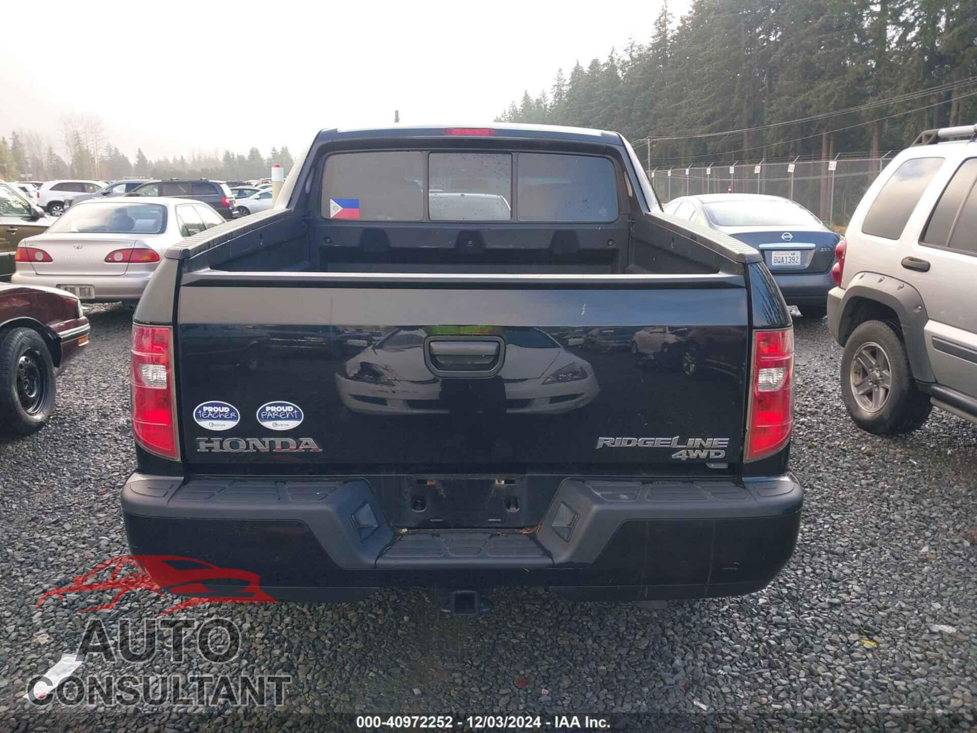 HONDA RIDGELINE 2009 - 5FPYK16239B102717
