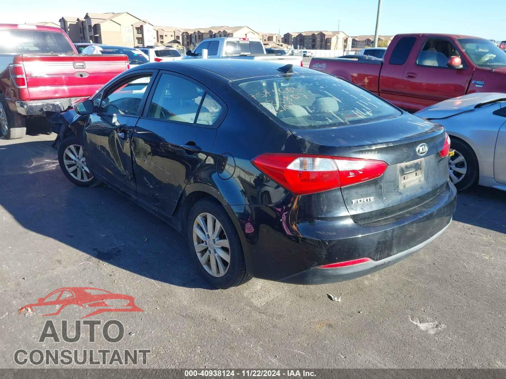 KIA FORTE 2014 - KNAFX4A65E5220807