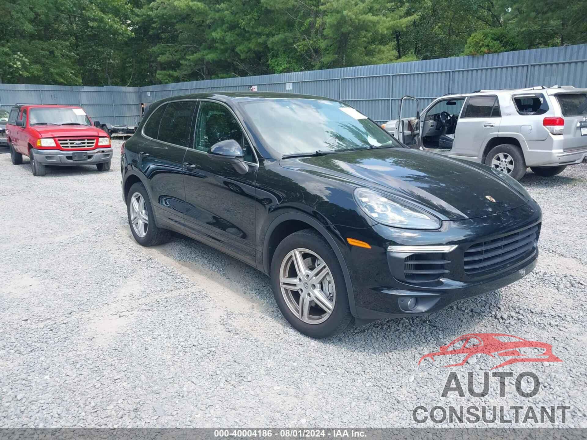 PORSCHE CAYENNE 2017 - WP1AB2A20HLA52845