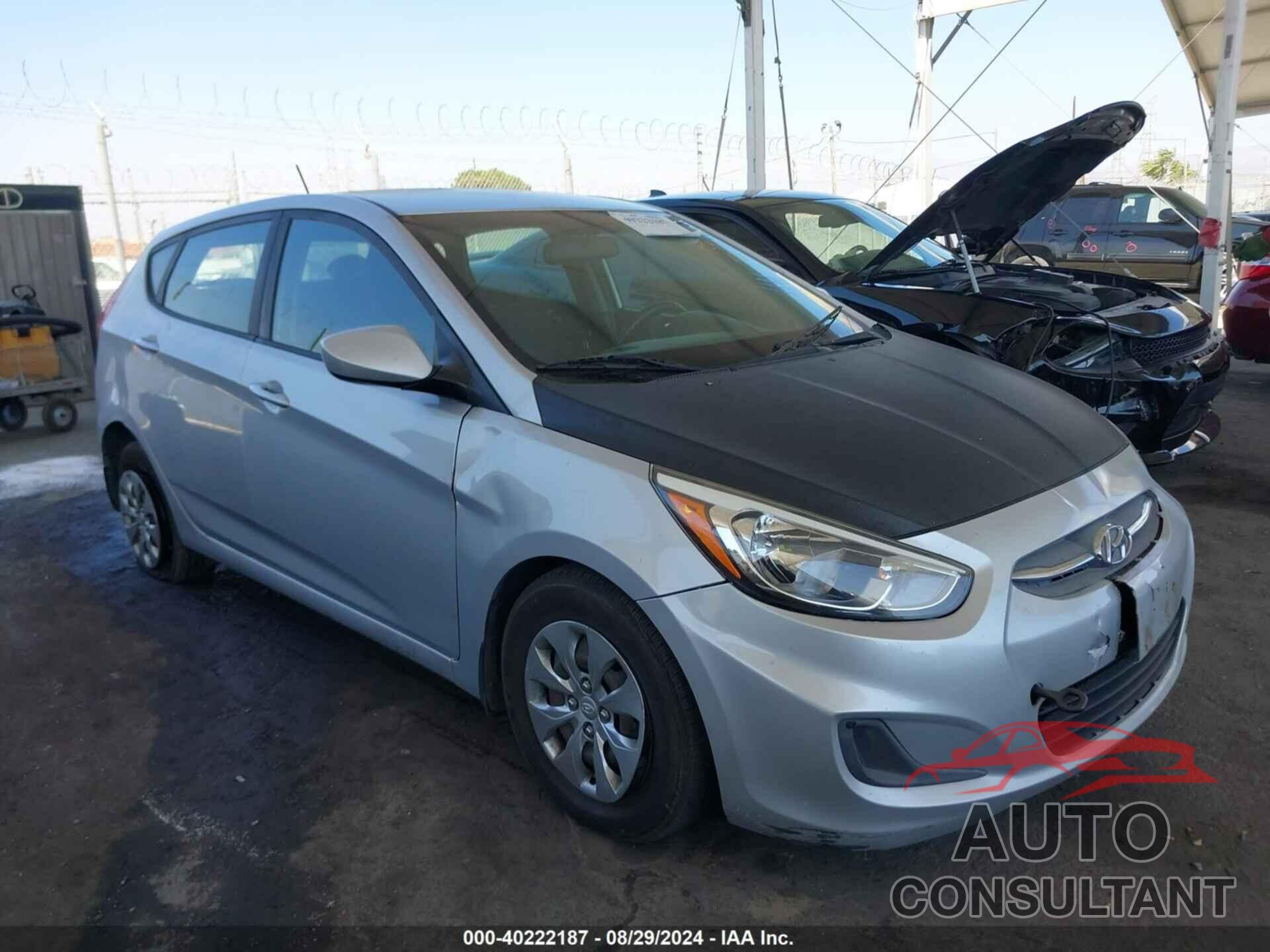 HYUNDAI ACCENT 2017 - KMHCT5AE4HU336021