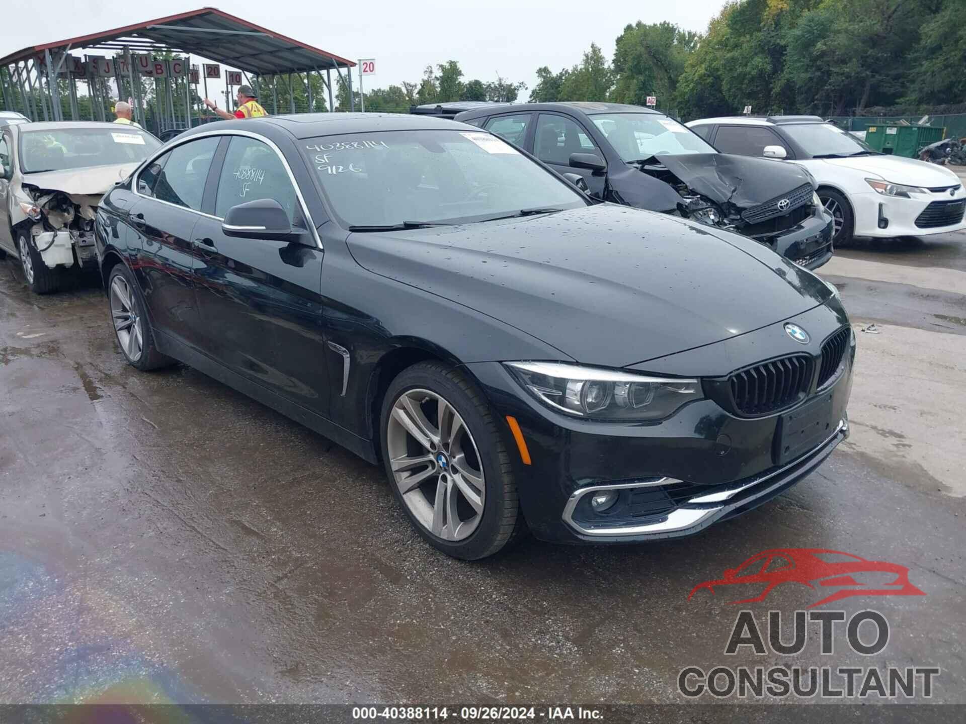 BMW 430I GRAN COUPE 2018 - WBA4J3C55JBB97731